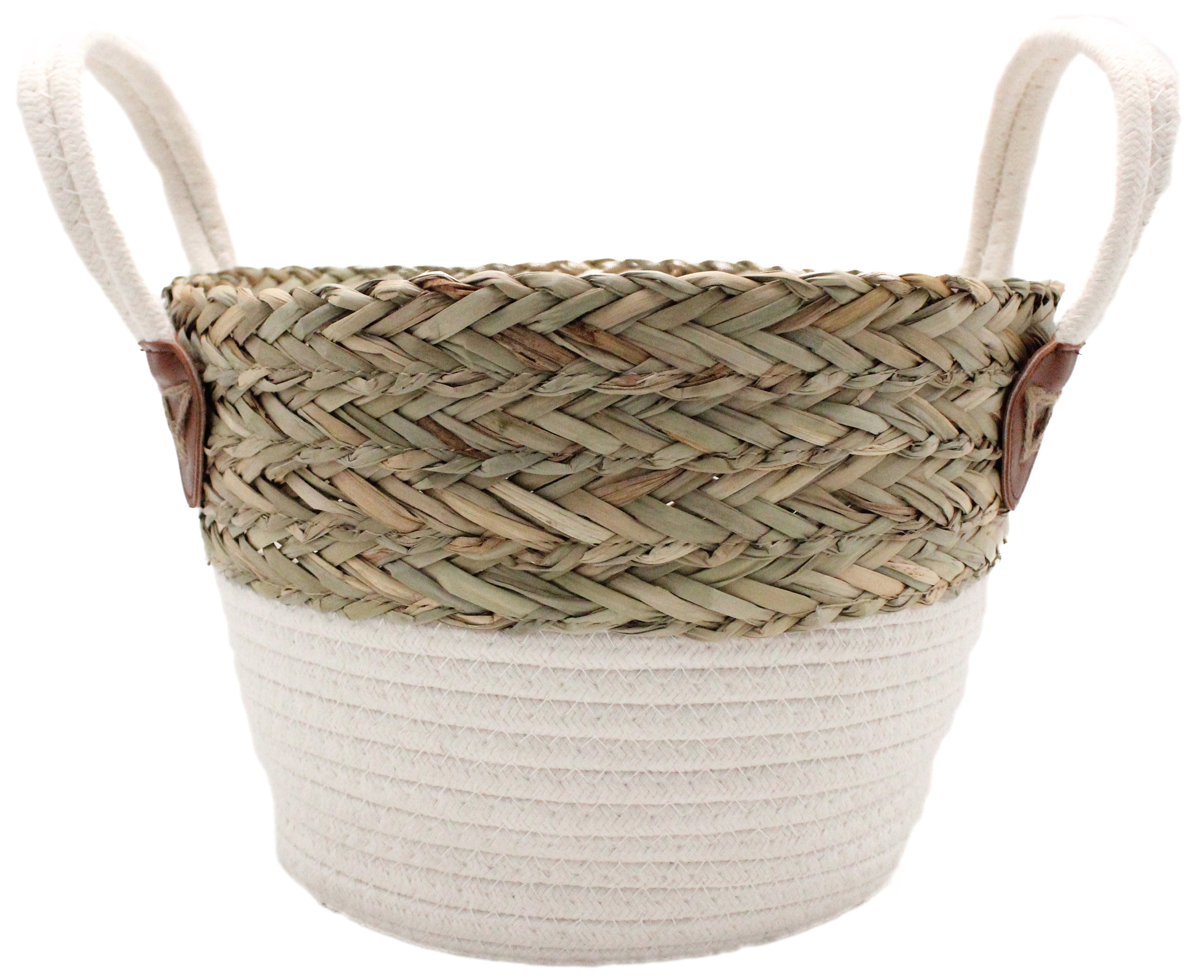 Maceta manacor blanco ø 26x27 cm