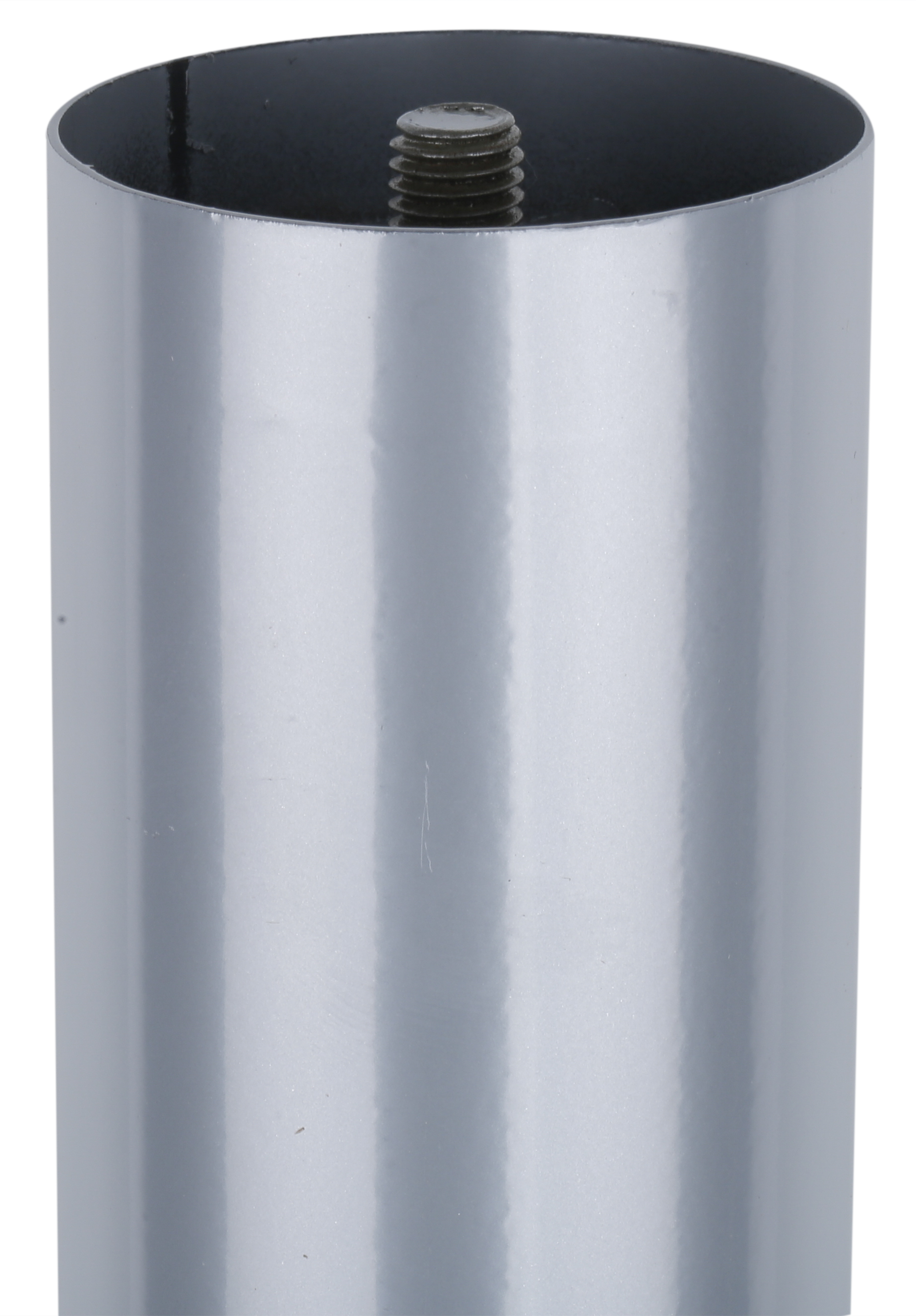 4 Pata para mesa o escritorio de acero con altura regulable color gris altura 70 - 73 cm - 6