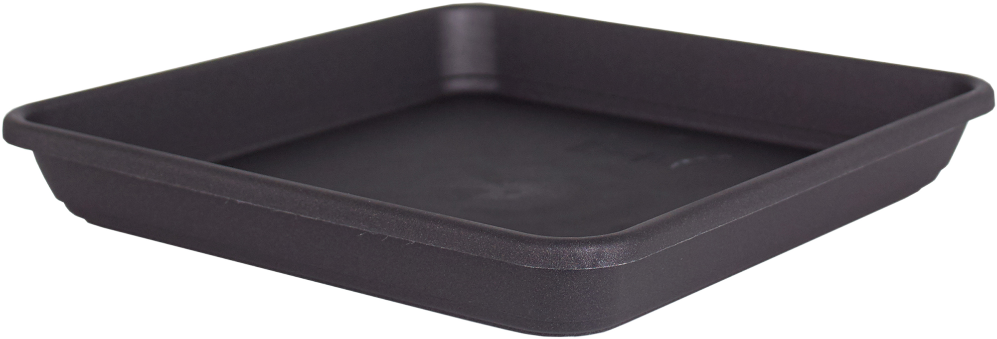 Sottovaso per vaso da fiori ARTEVASI Capri in polipropilene di colore antracite L 34 x H 4.5 x P 34 cm - 3