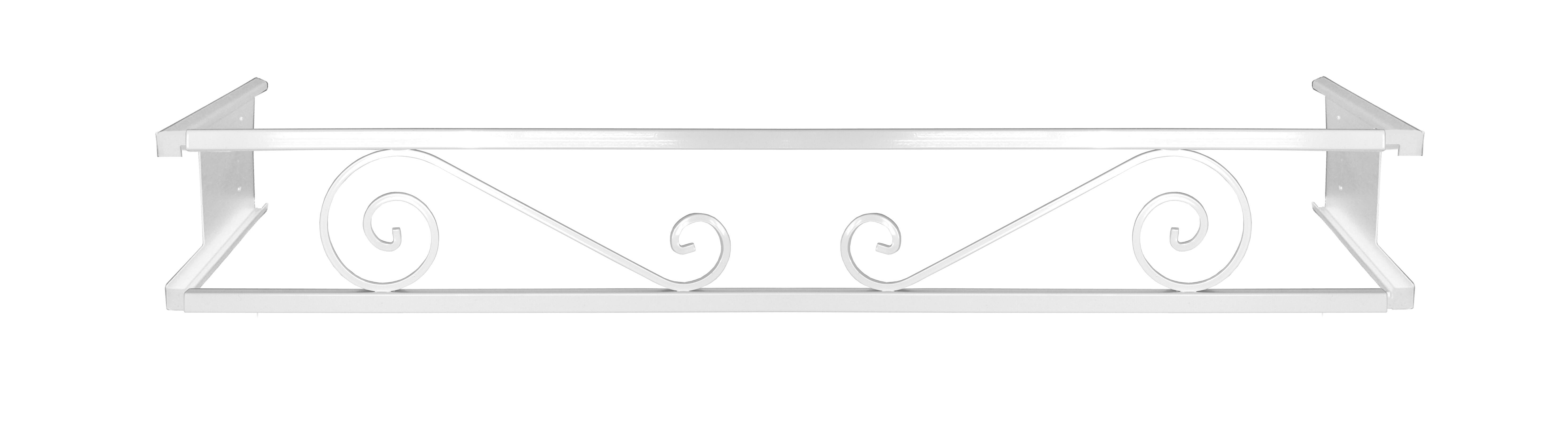 Portamaceteros desmontable volutas blanco 100-140