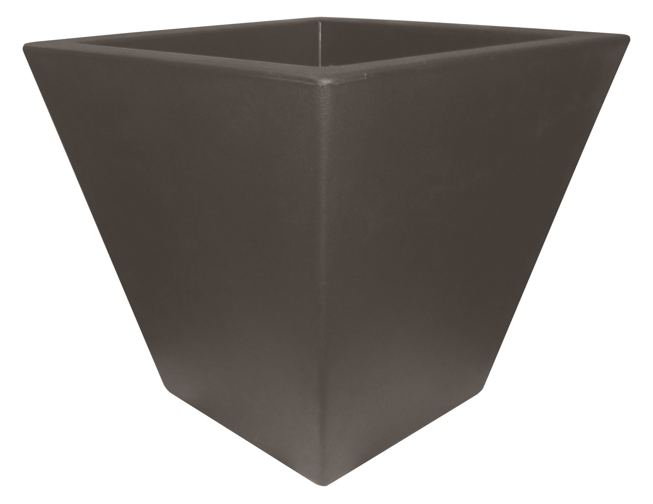 Maceta de polietileno clavel negro 40x40 cm