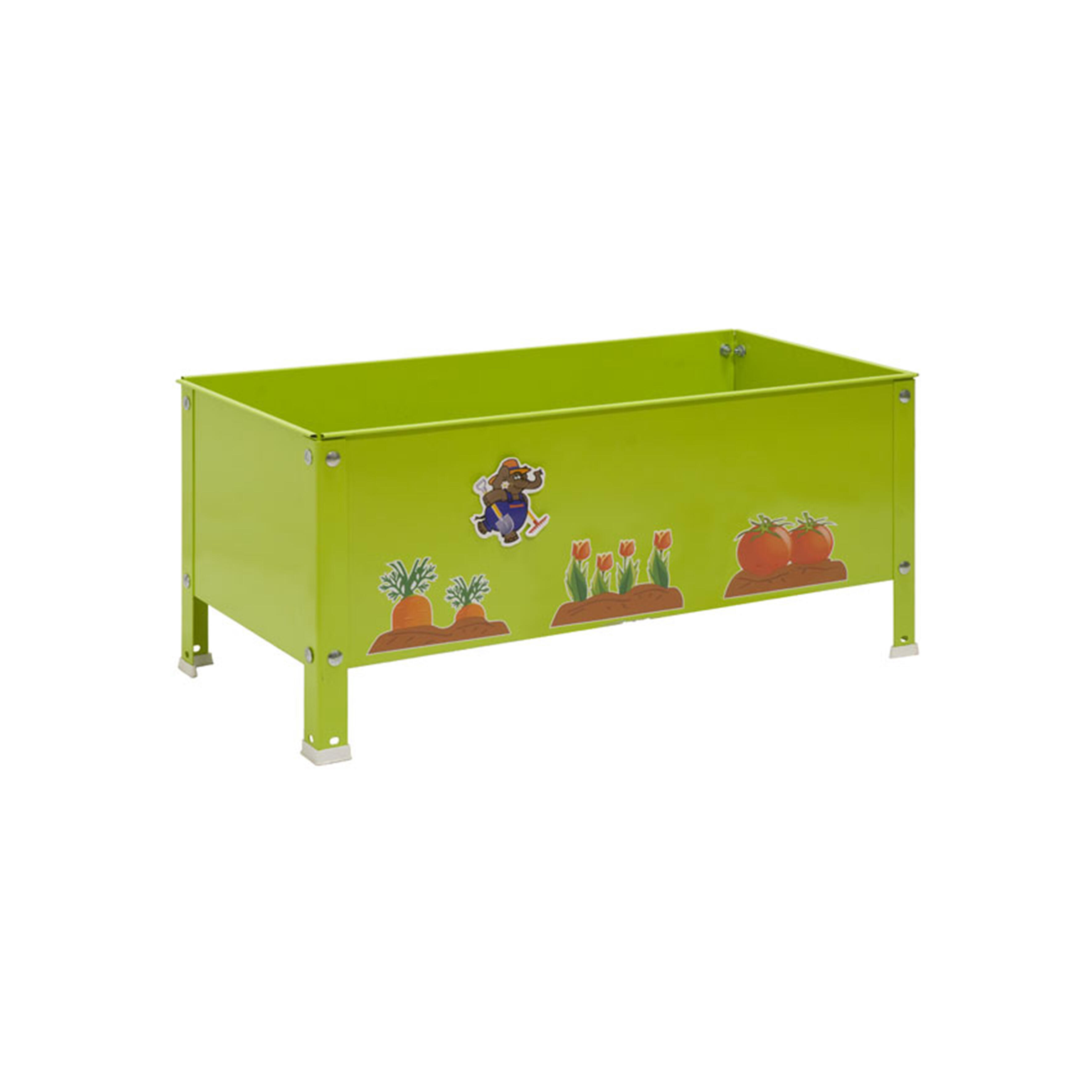 Huerto urbano verde para niños 41x30x30 cm