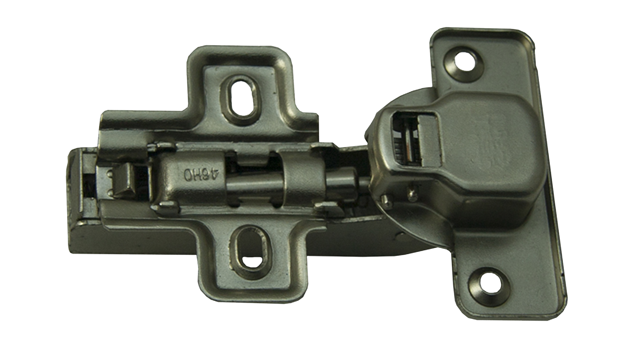 Bisagra Cazoleta 35mm clip para puerta en línea con freno - 5