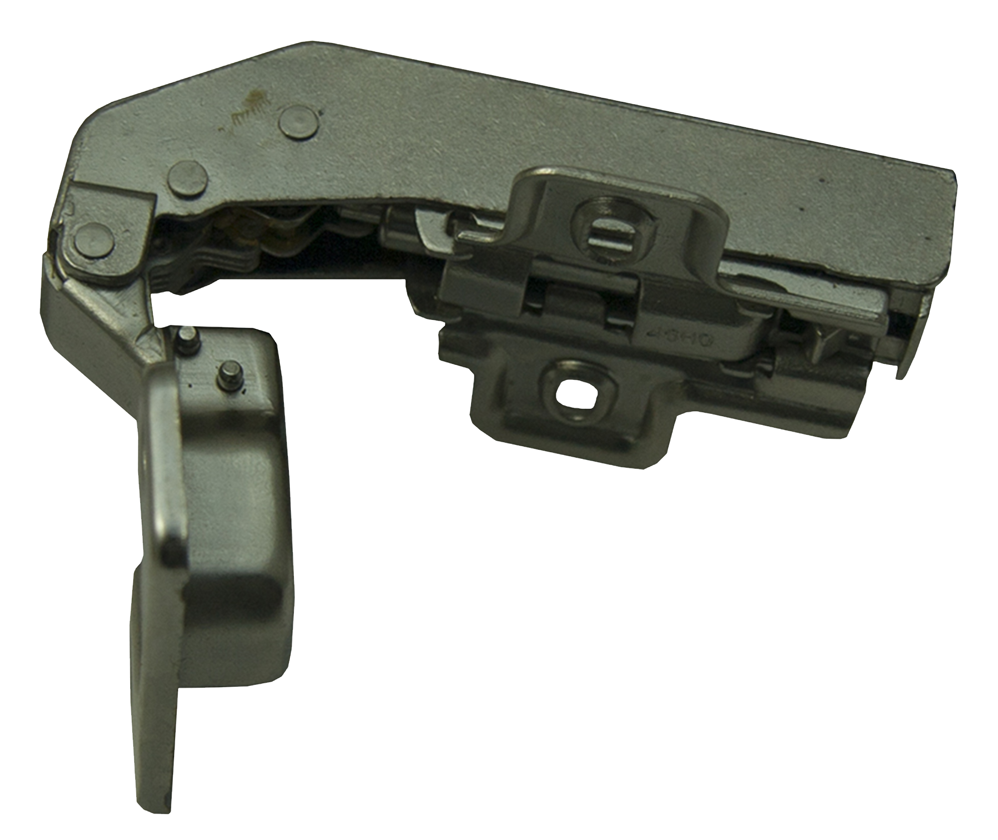 Bisagra Cazoleta 35mm clip para puerta en línea con freno - 4