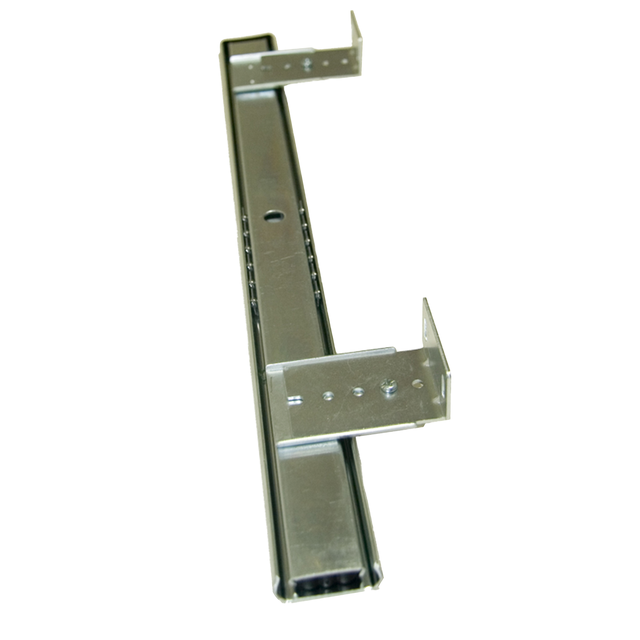Guía portateclado de acero cincado de 70x400 mm