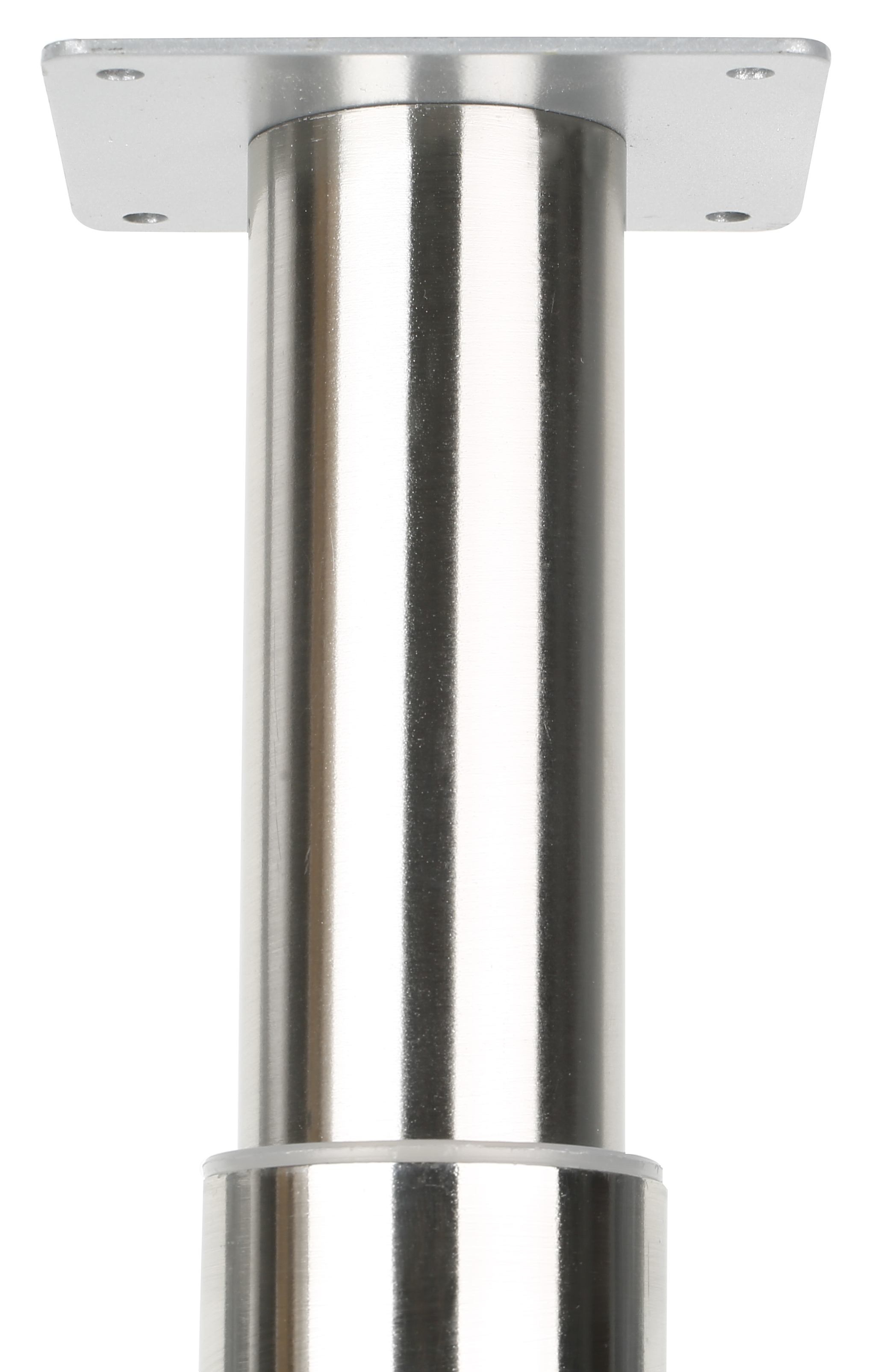 Pata para mesa de acero con altura regulable color gris altura 70-110 cm - 13