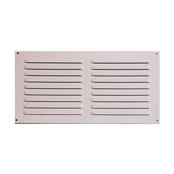 Rejilla de ventilación de aluminio barnizado de 30x15x0.6 mm