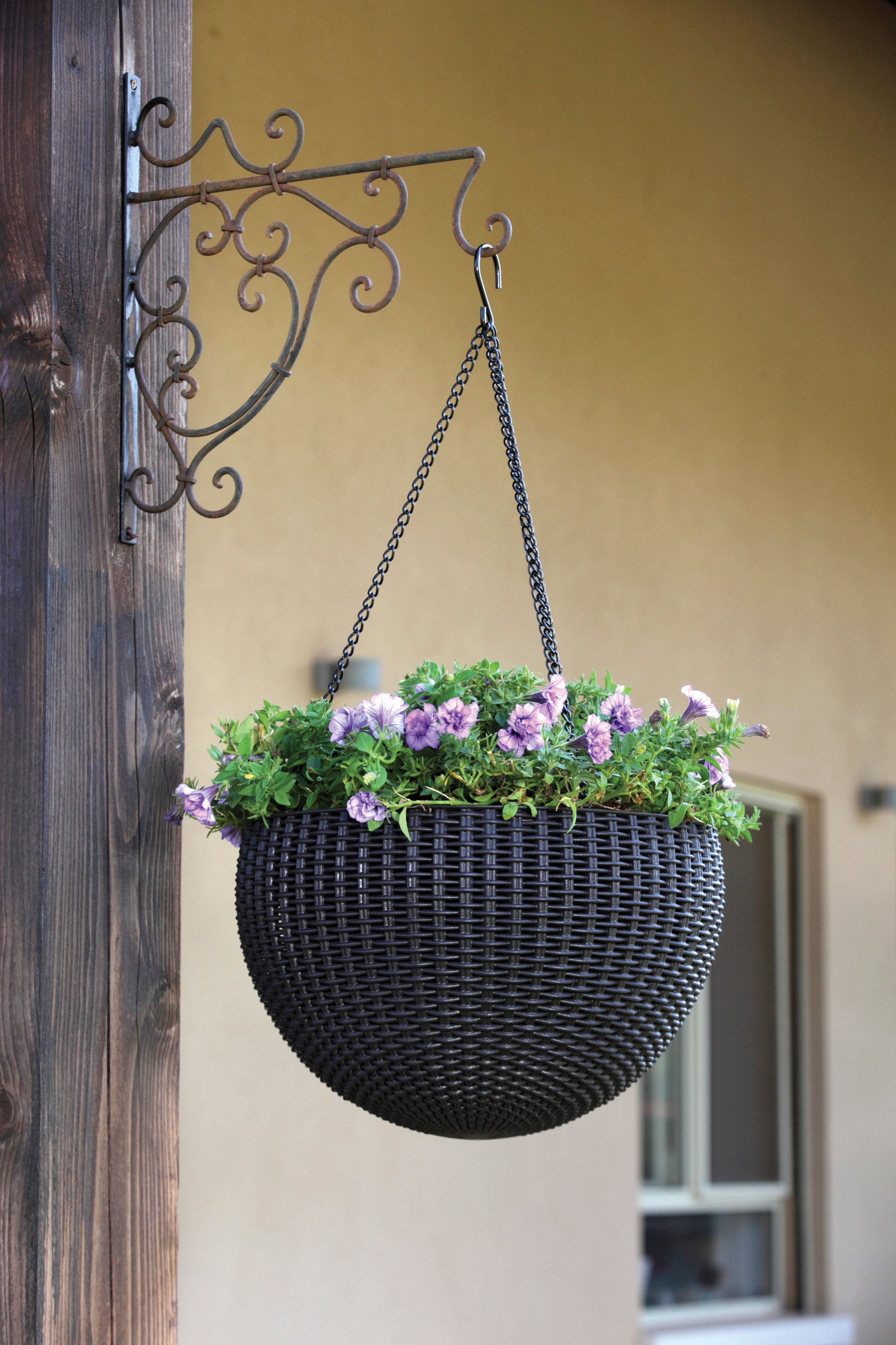 Vaso pendular SPHERE RATTAN D35CM - 2