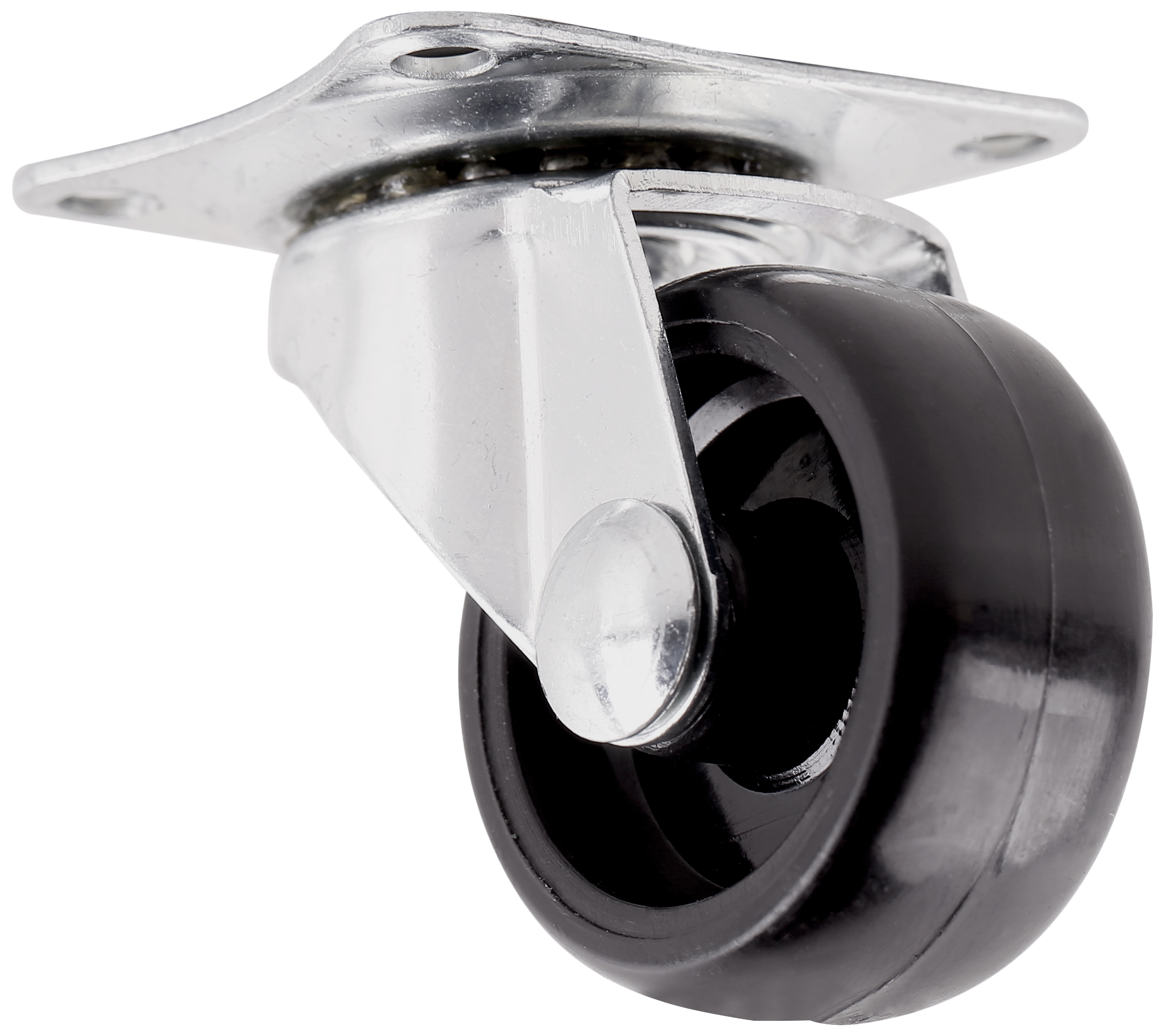 Roda interior sem travão 360º 30MM 14KG PRETO BRILHO - 5