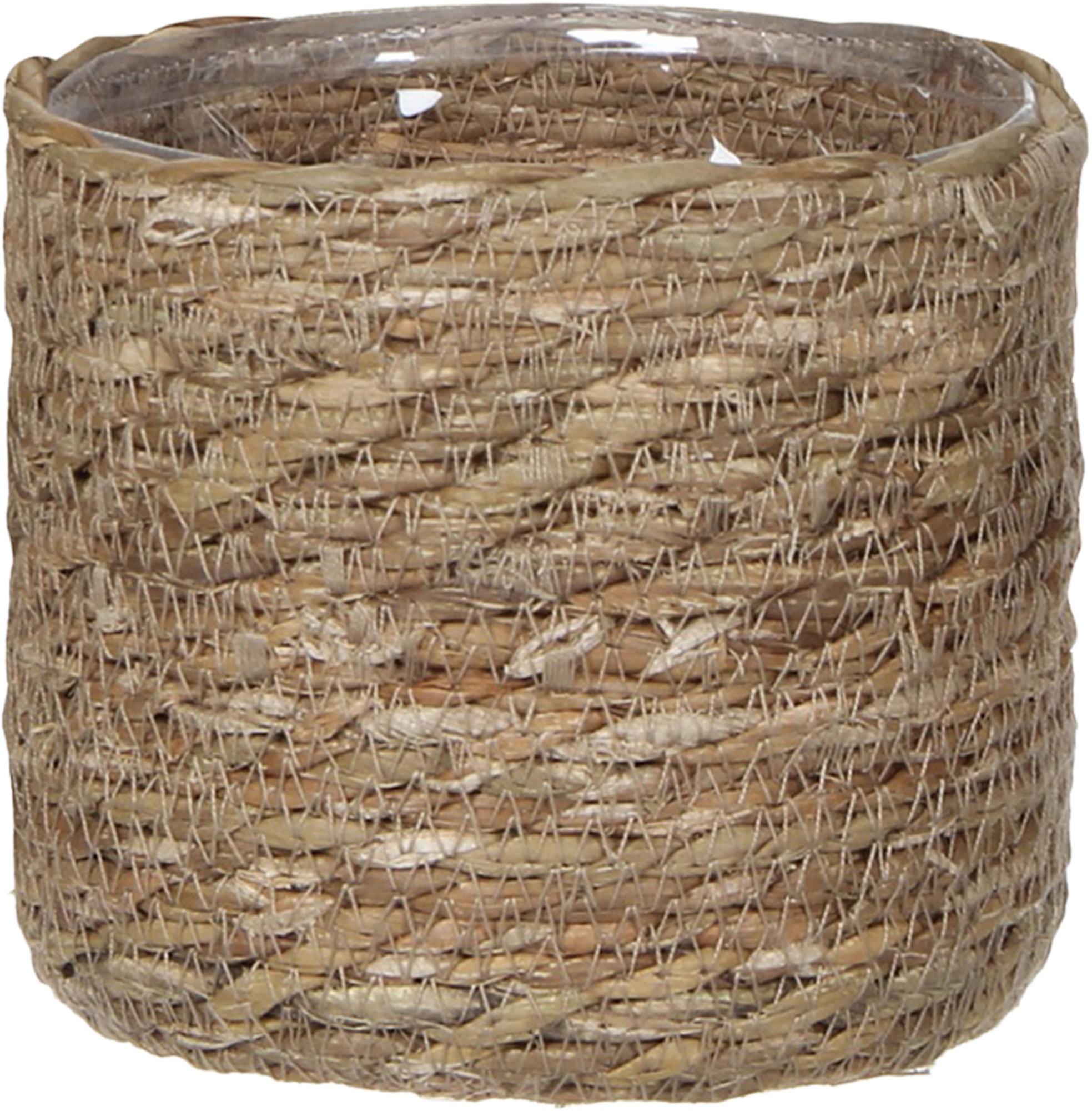 Maceta redonda de mimbre MICA DECORATIONS Atlantic ø 14 cm y 14 cm altura marrón - 3