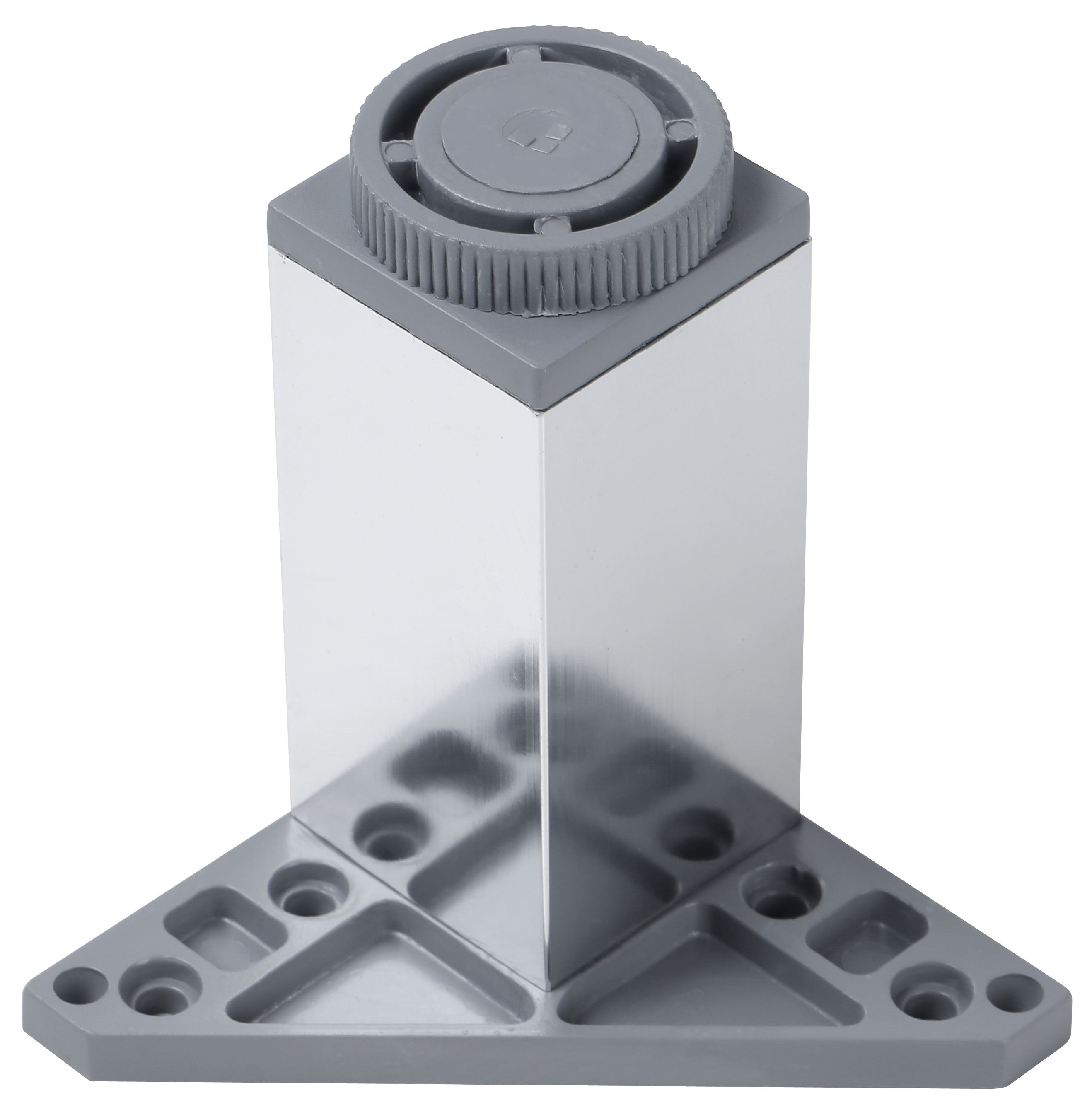 4 pés quadrados 40X40MM CROMADO - 2