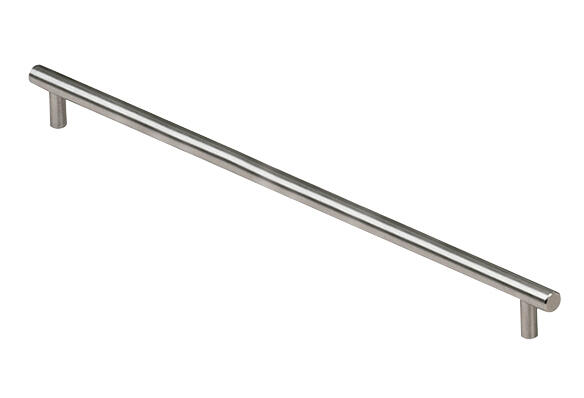 Tirador mueble rei gris / plata distancia entre eje 160 mm
