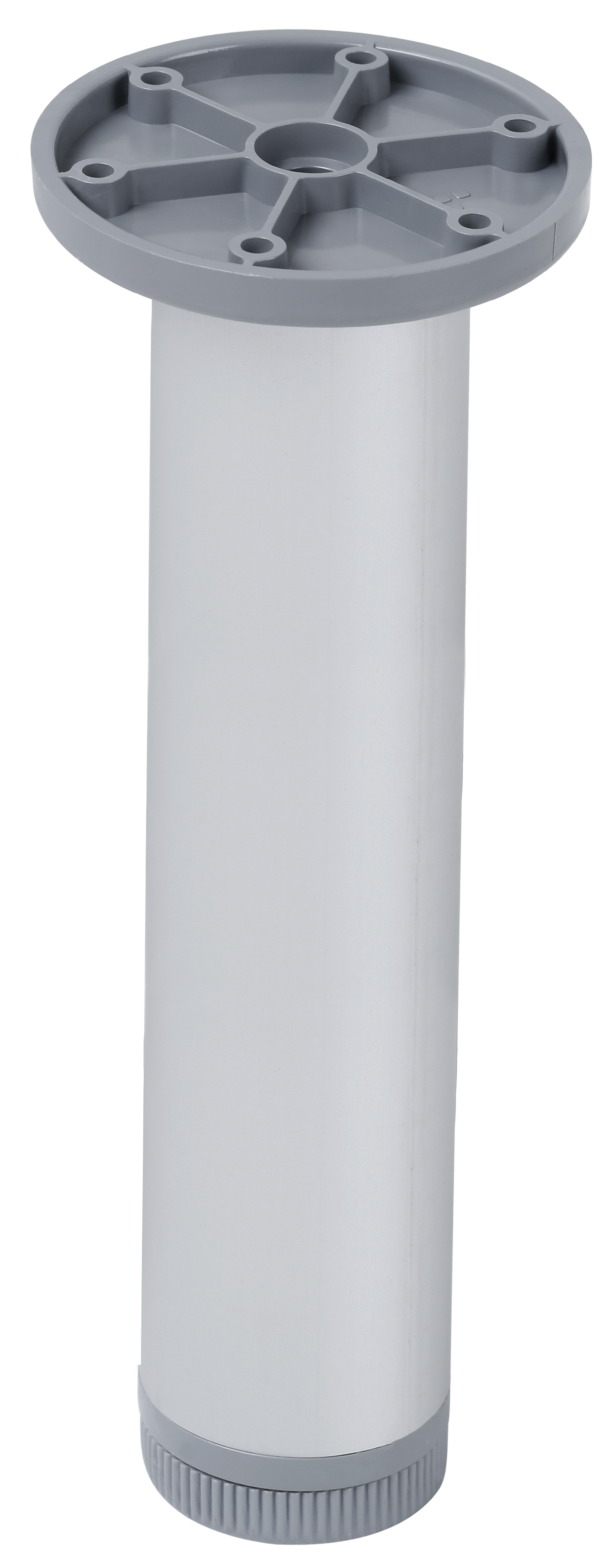 4 pés redondos alumínio 200x40 mm - 2