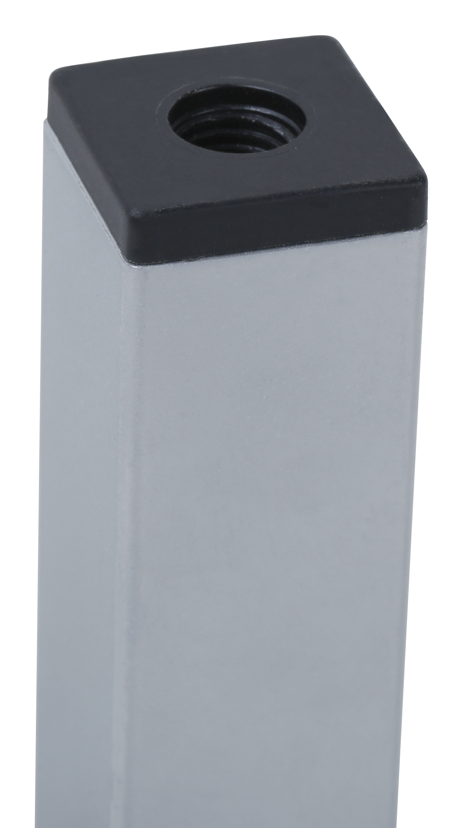 Pata para Mueble de acero color cromo altura 15 cm - 4