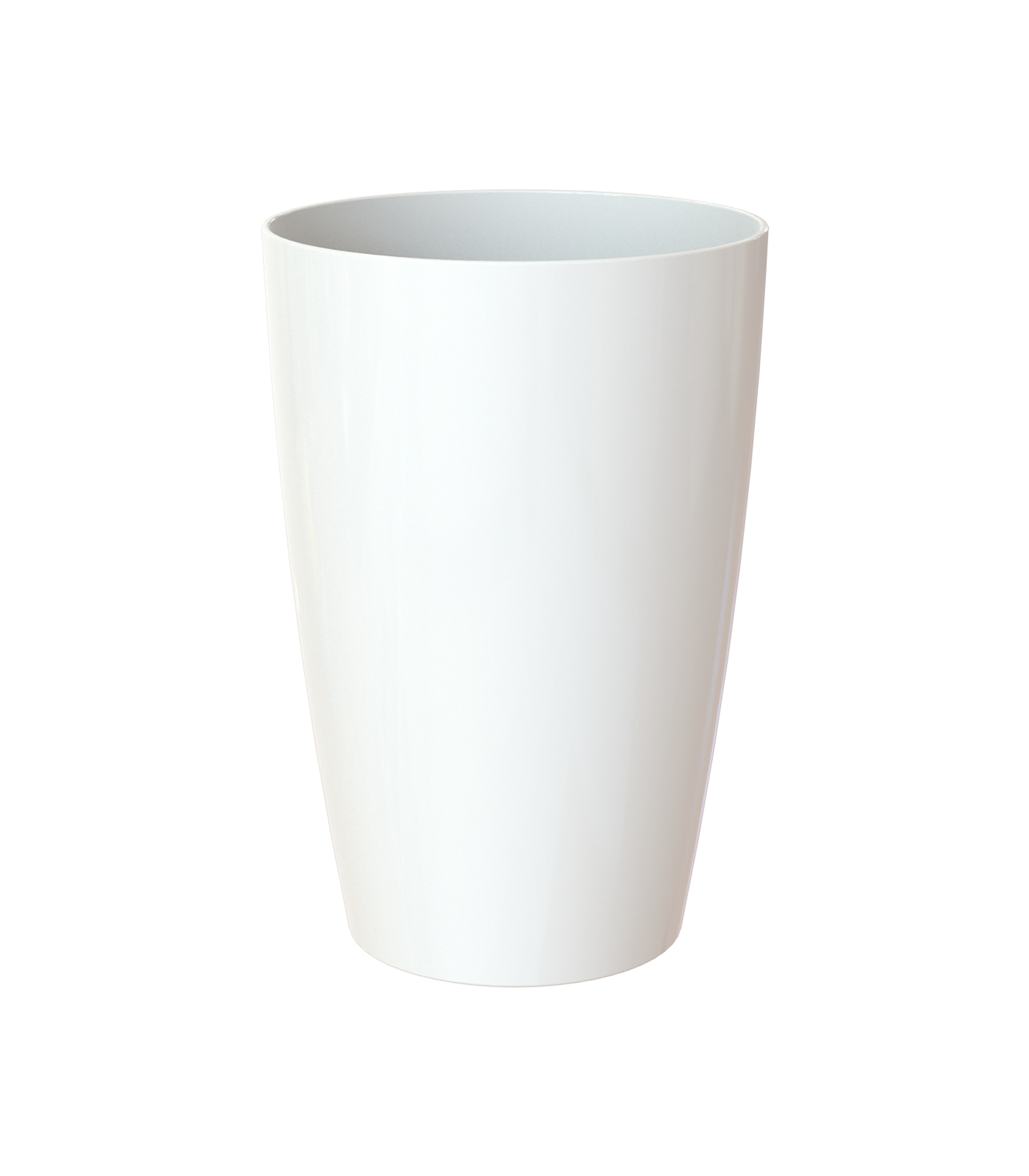 Vaso de resina SANTORINI D33CM BRANCO - 2