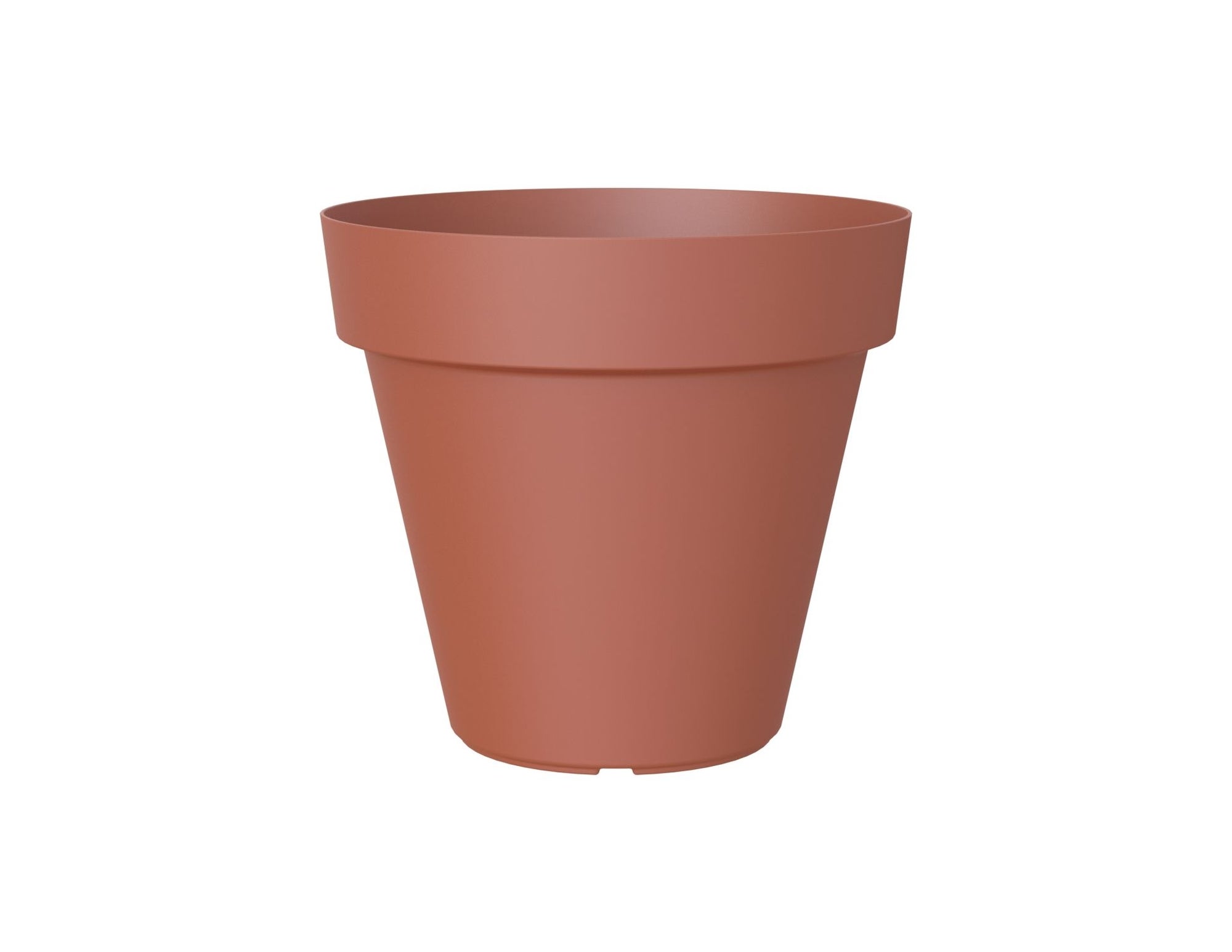 Maceta de polipropileno capri terra de ø 14 cm