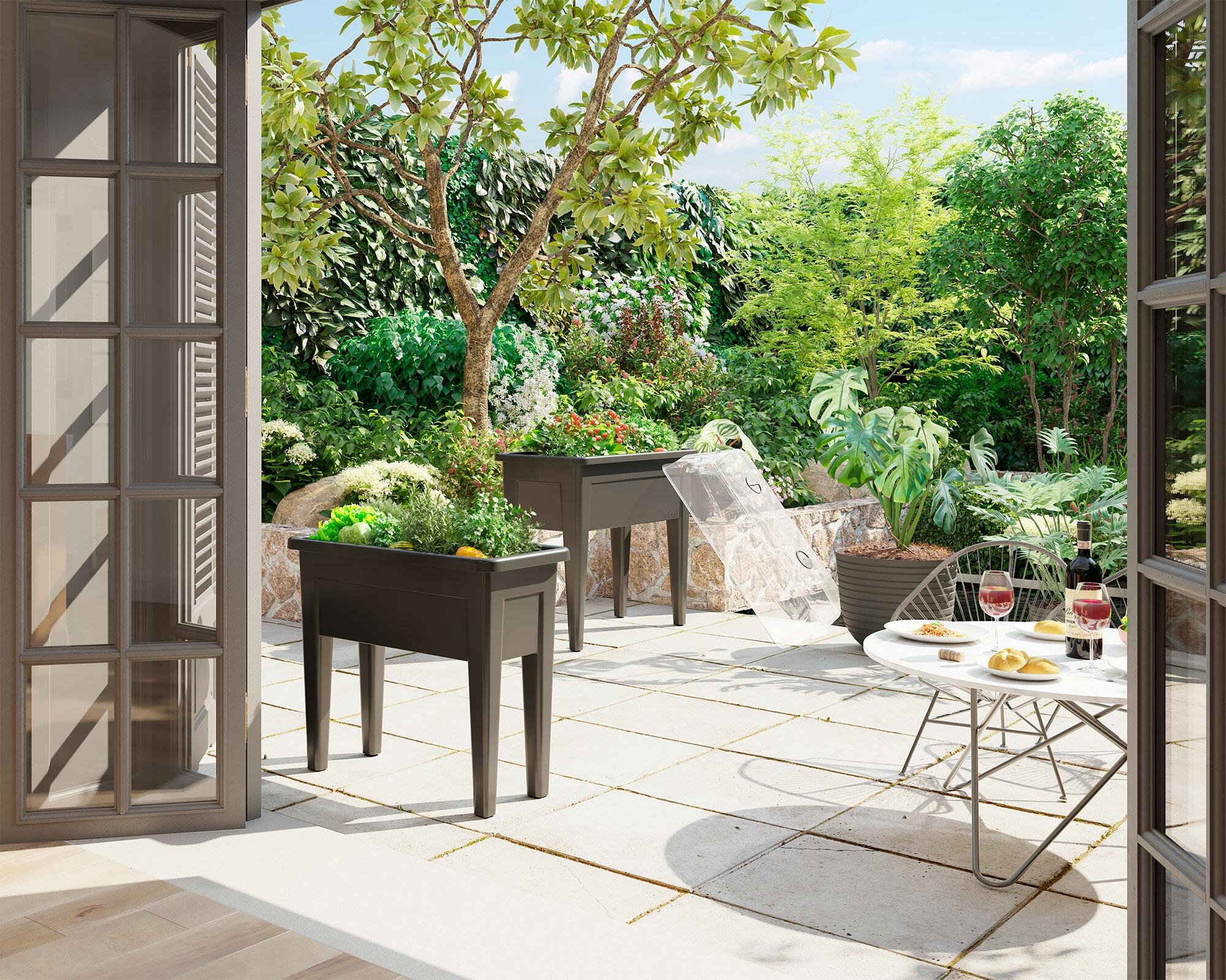 Horta Venezia 80x69 cm antracite - 10