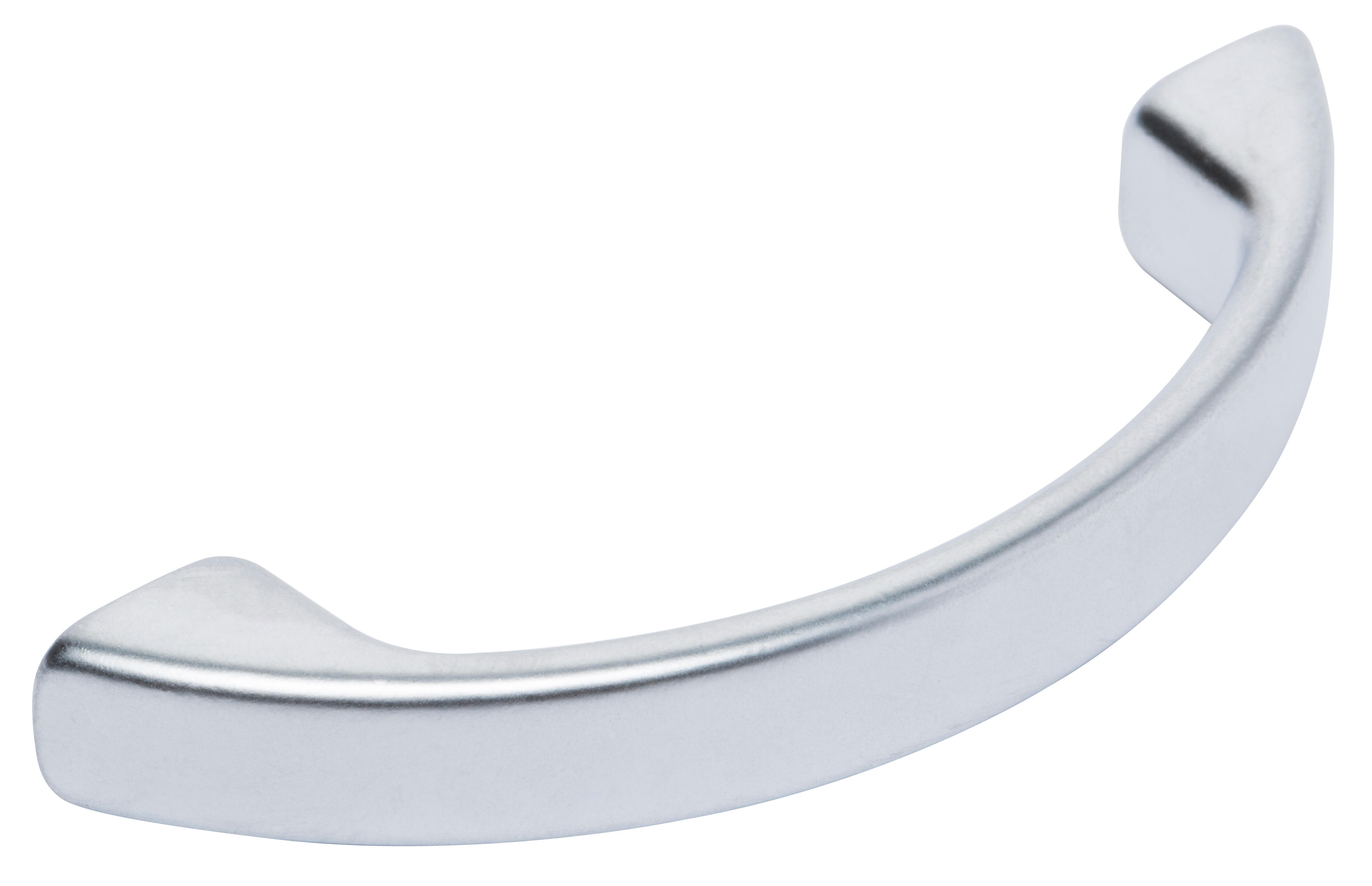 Tirador mueble rei gris / plata distancia entre eje 64 mm