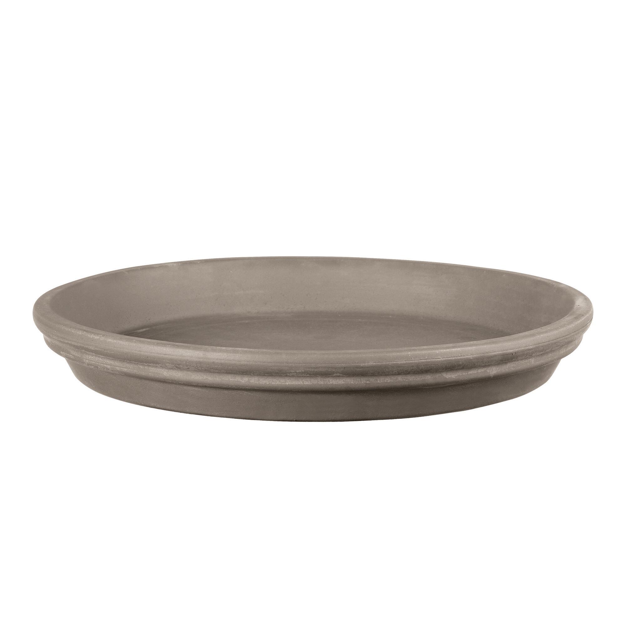 Plato de maceta terracota grafito de ø 27 cm - 2