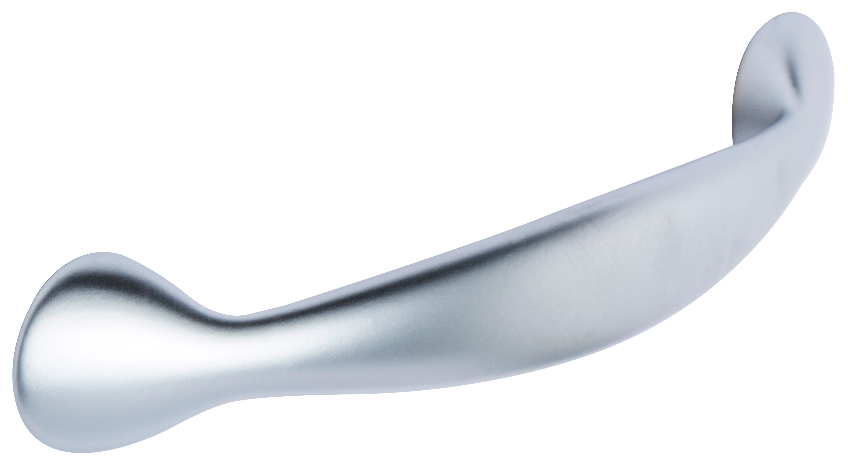 Tirador mueble rei gris / plata distancia entre eje 592 mm