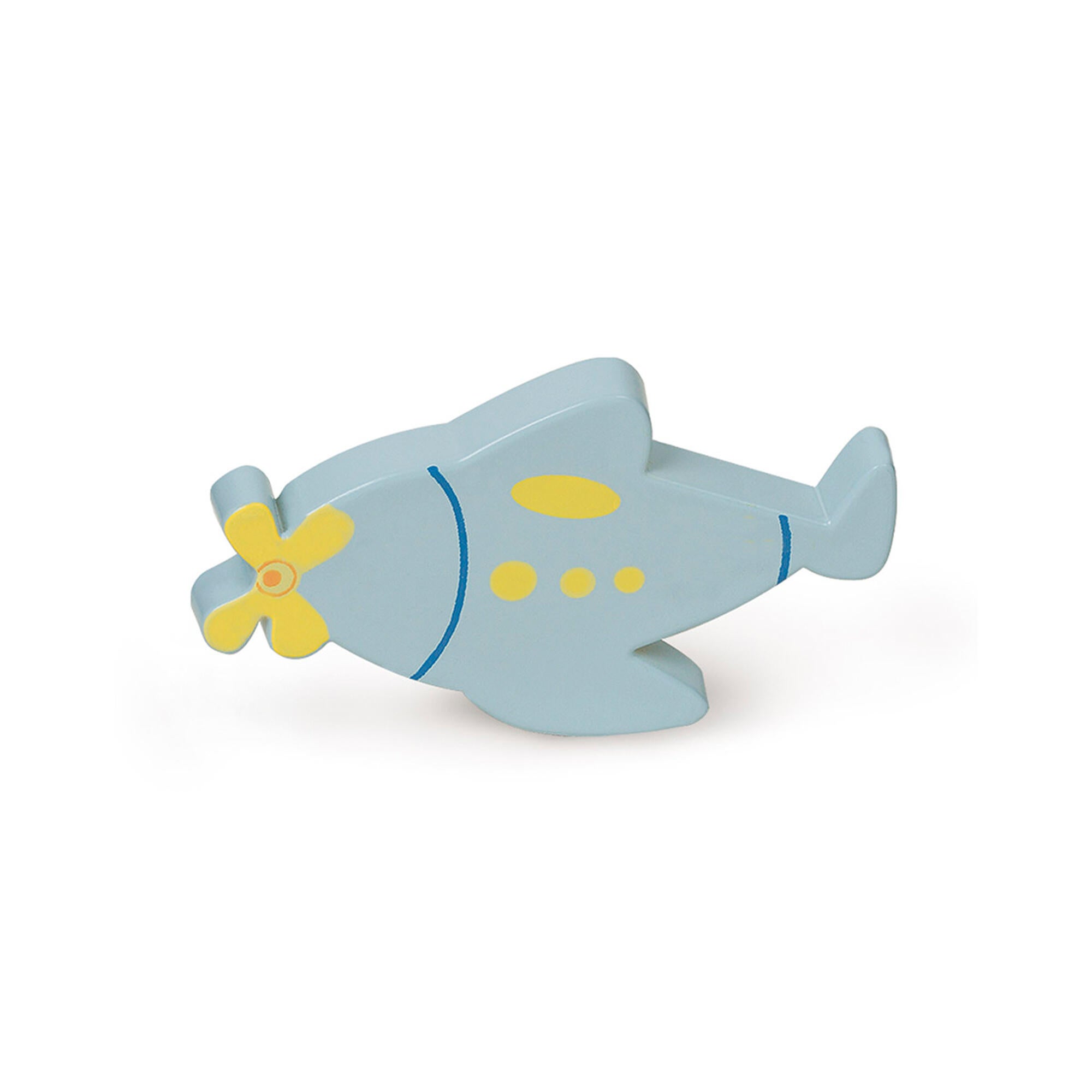 Pomo fabricado en abs ilustración avión rei, medidas: 55x25 mm