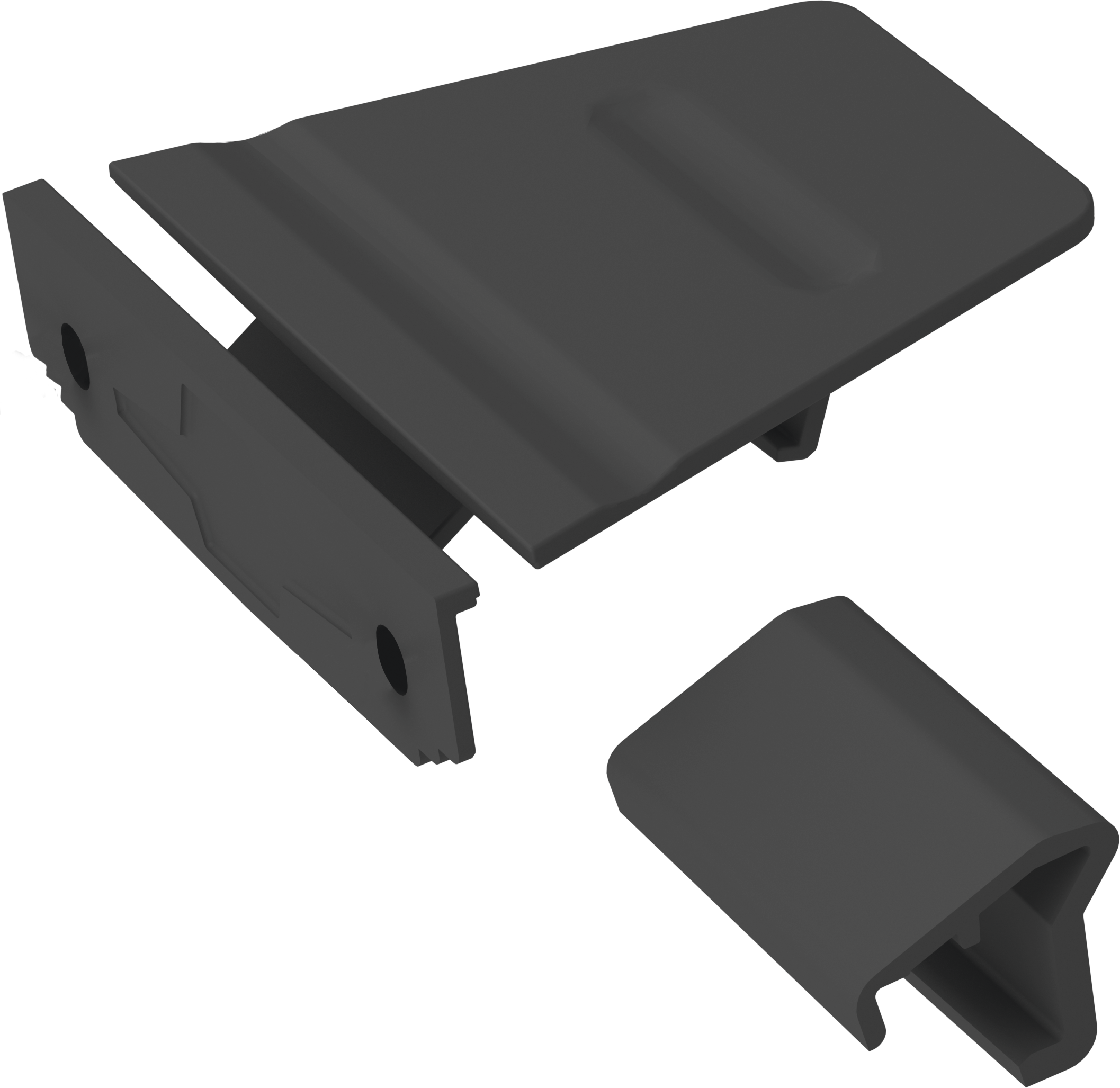 Clip para gaveta interior cinza - 2