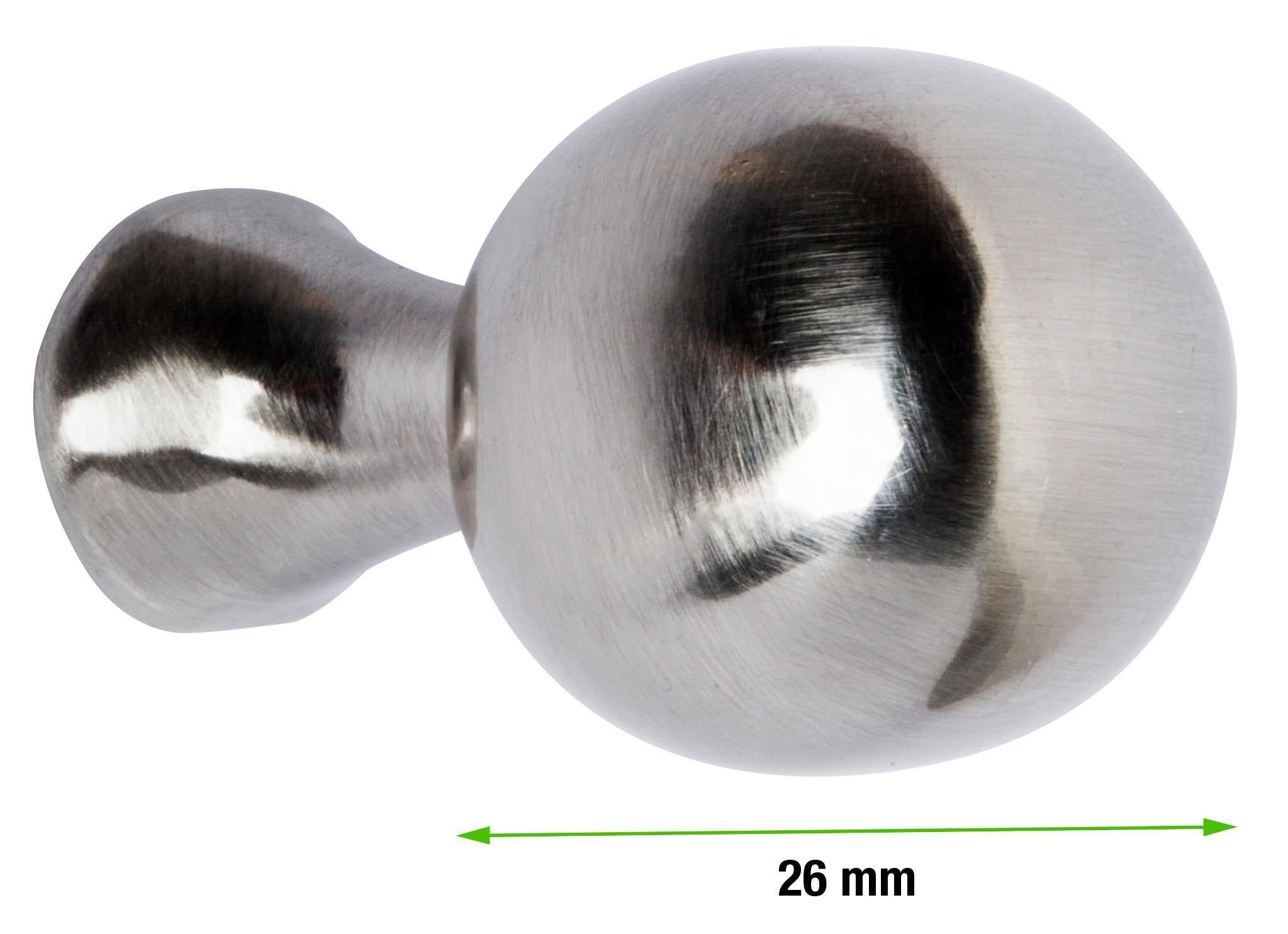 Puxador para móvel OVAL 26X21MM - 3