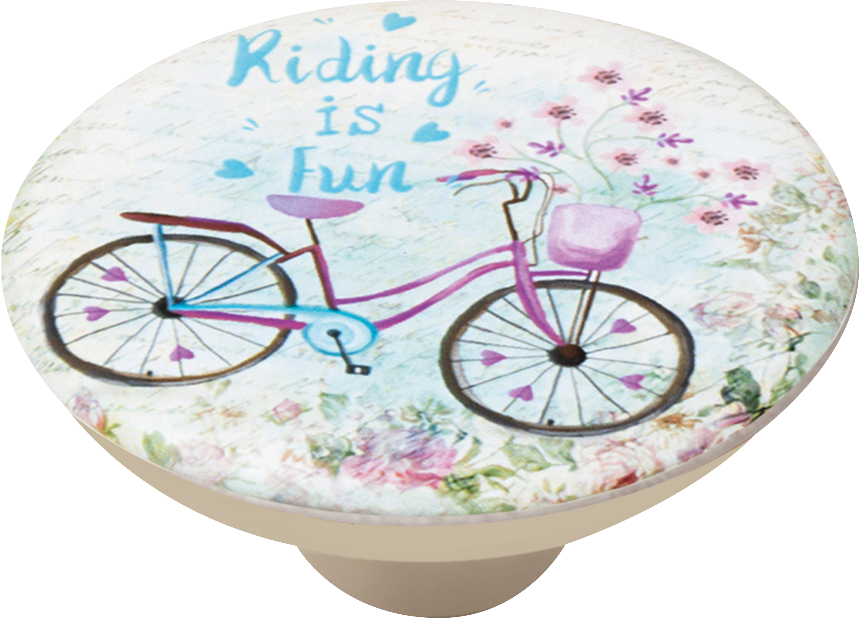 1 pomo de mueble nesu 750a1 multicolor, d. 25