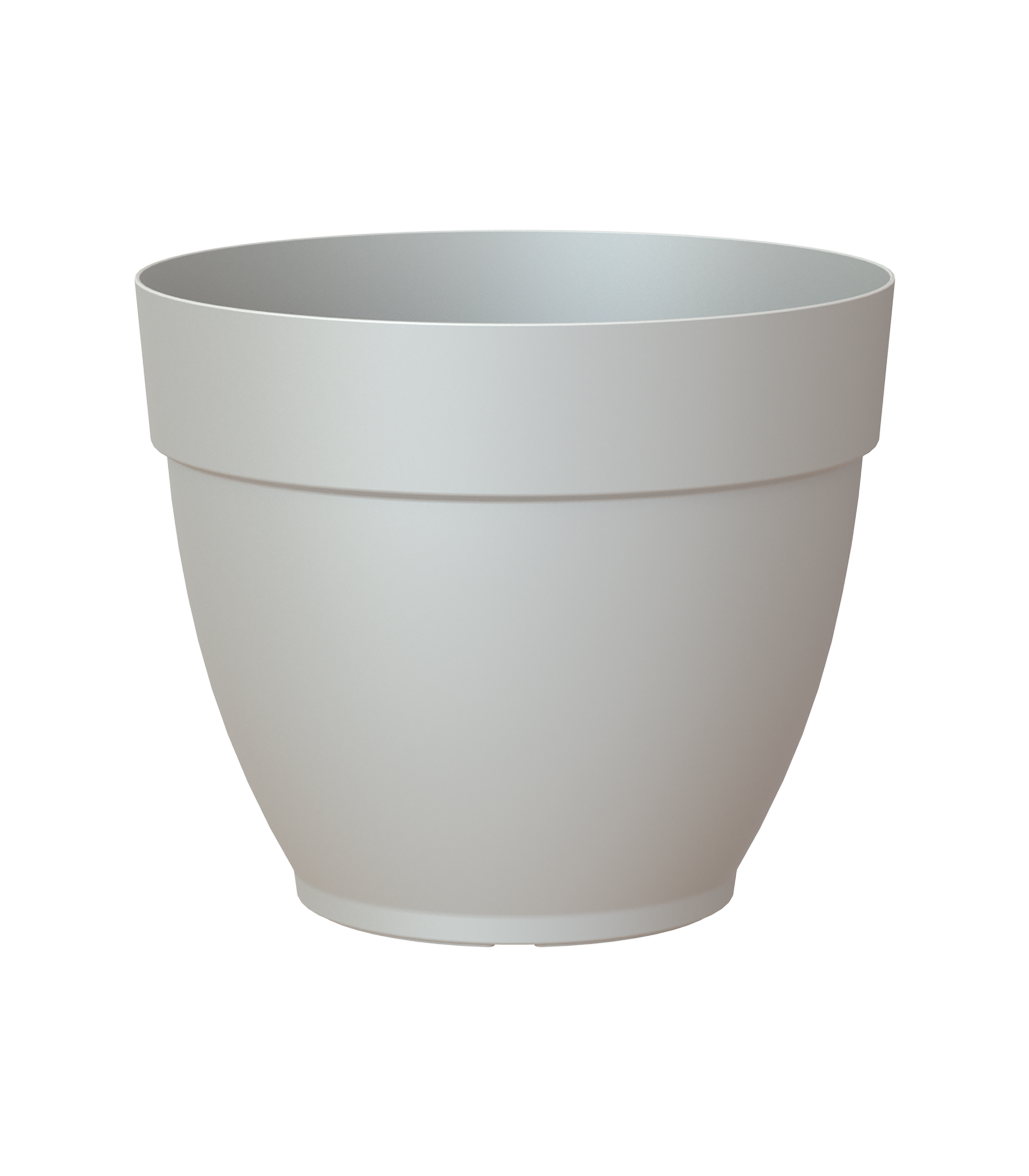 Maceta de polipropileno capri gris 40x33.6 cm