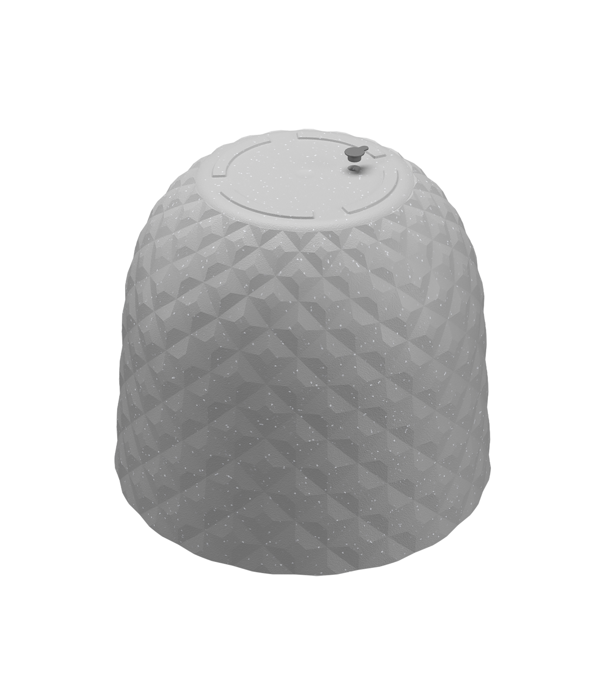 Maceta de polipropileno havana tropical caliza ø 30 cm