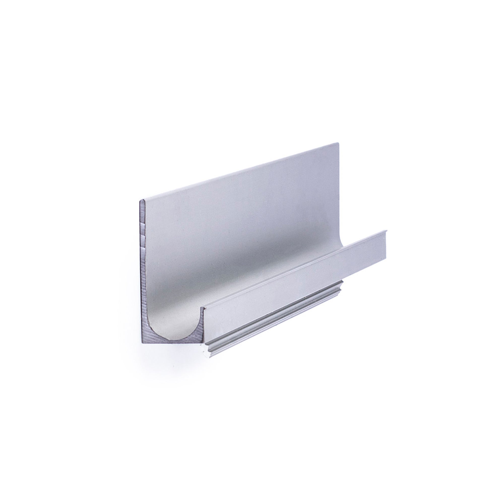 Tirador de mueble REI  gris / plata distancia entre tornillos 497 mm