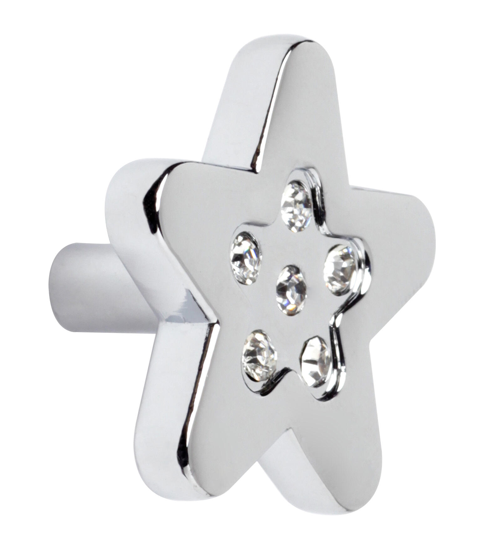 1 pomo de mueble rei 7-981.21 gris / plata