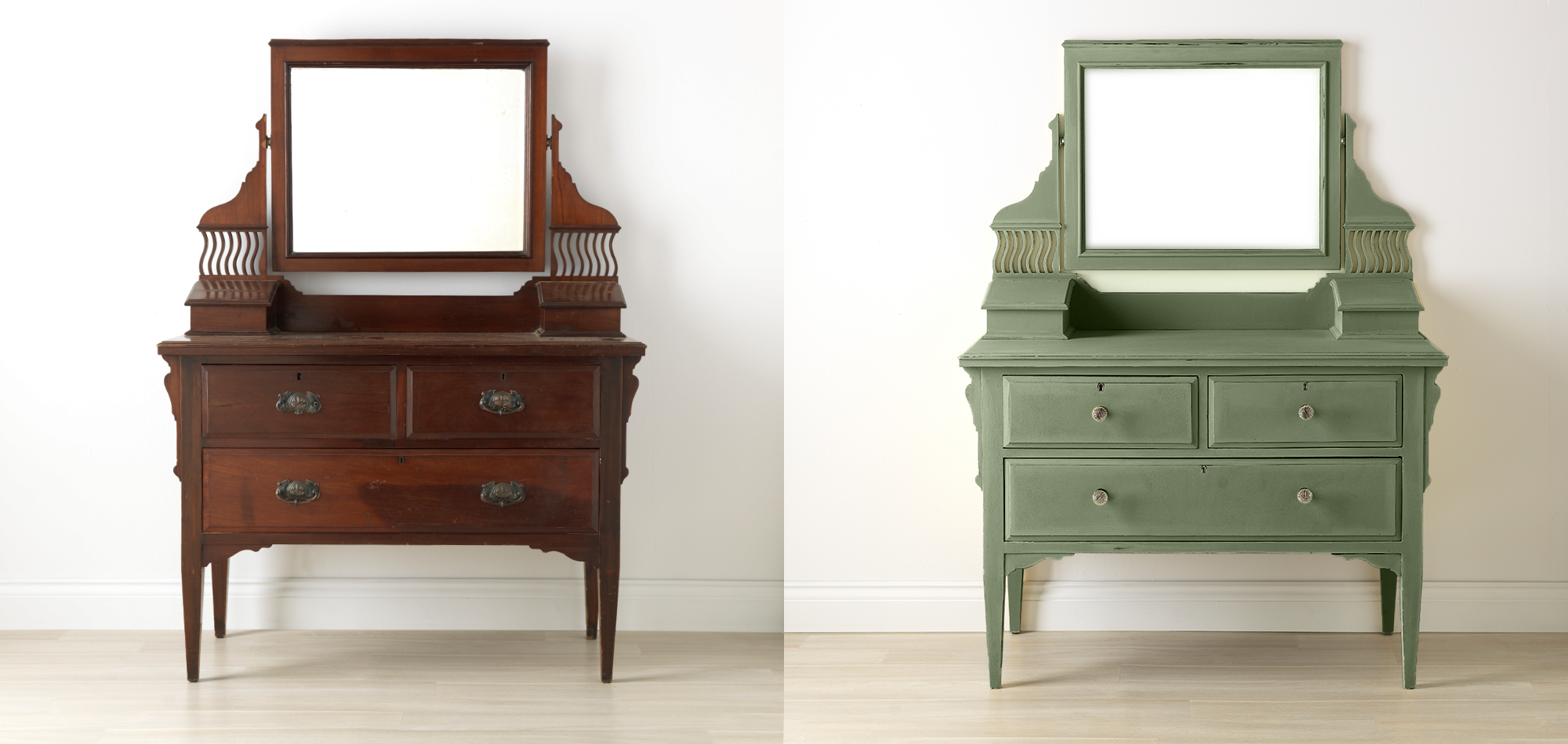 Pintura a la tiza CHALKY FINISH RUST-OLEUM 125 ml oliva - 12