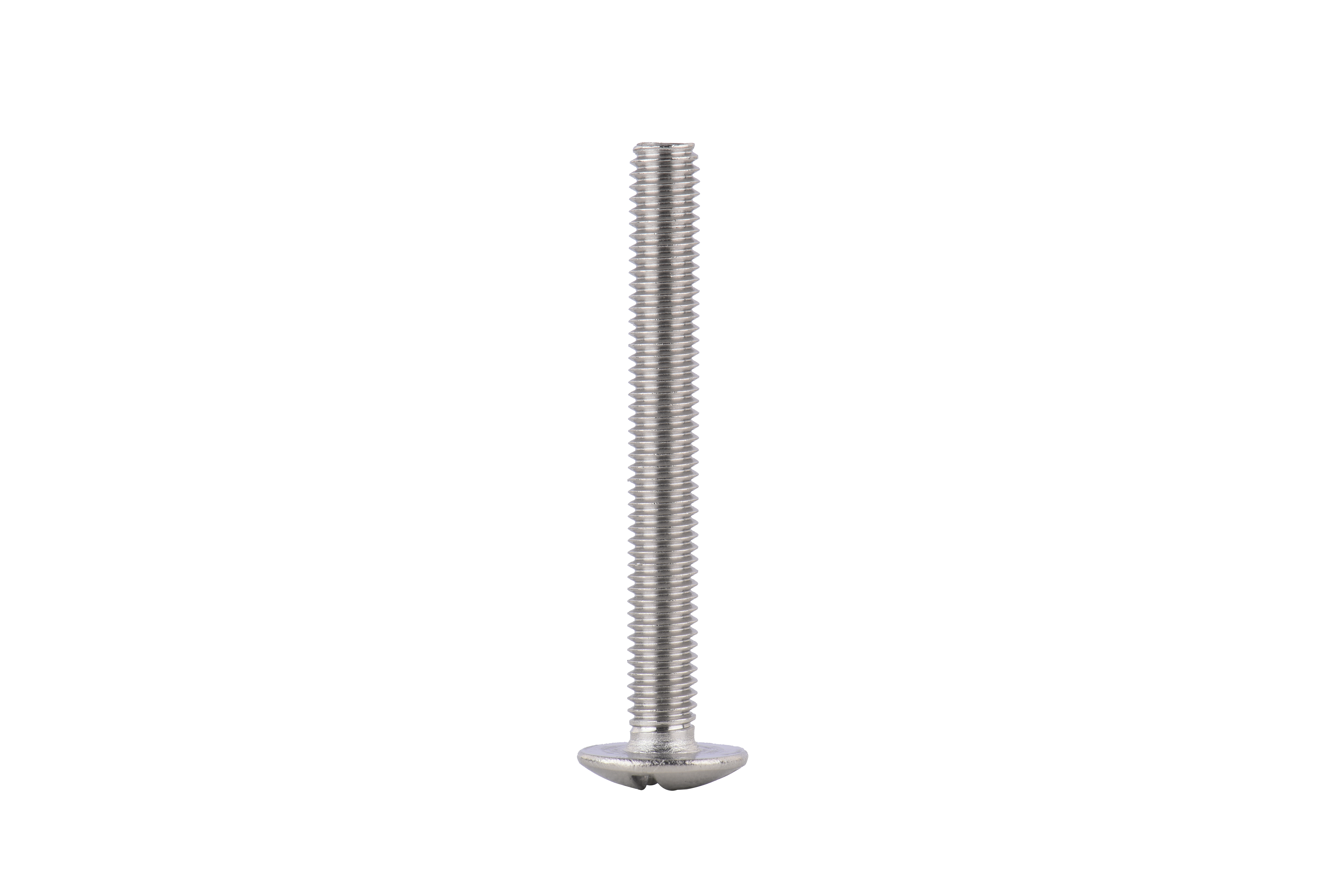 6 Tornillo de métrica cabeza redonda phillips de acero inoxidable, Ø 6 x L.50 mm - 4