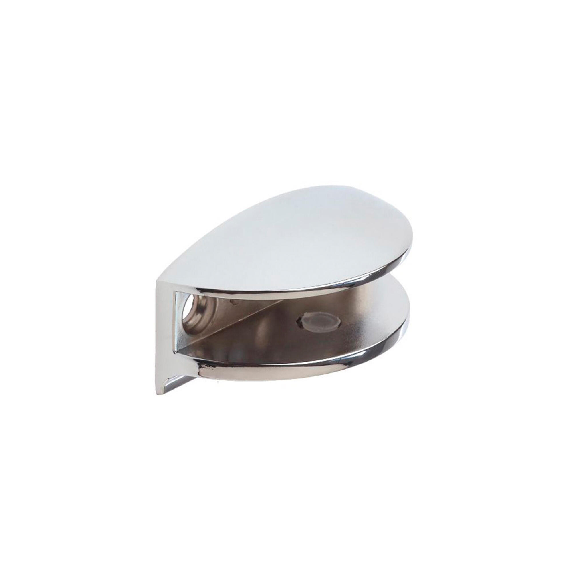 1 porta estante cromo brillo de 49x25mm fabricado en zamak