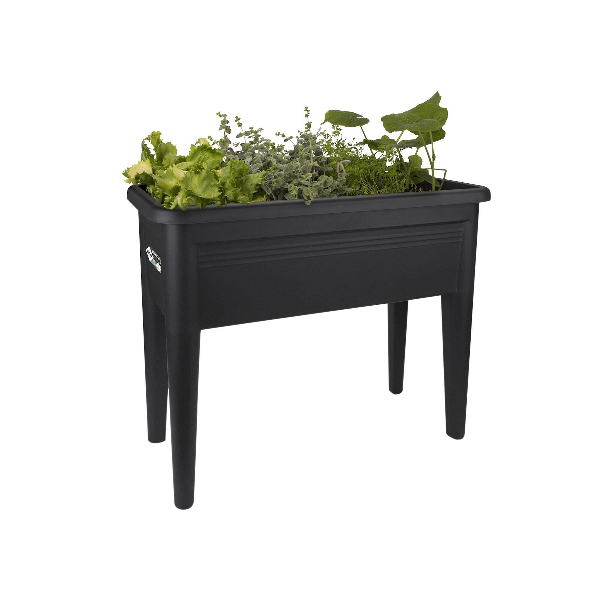 Vaso de plástico Green Basics 75x65 cm preto - 5