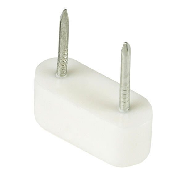 16 soportes de balda planos de plástico