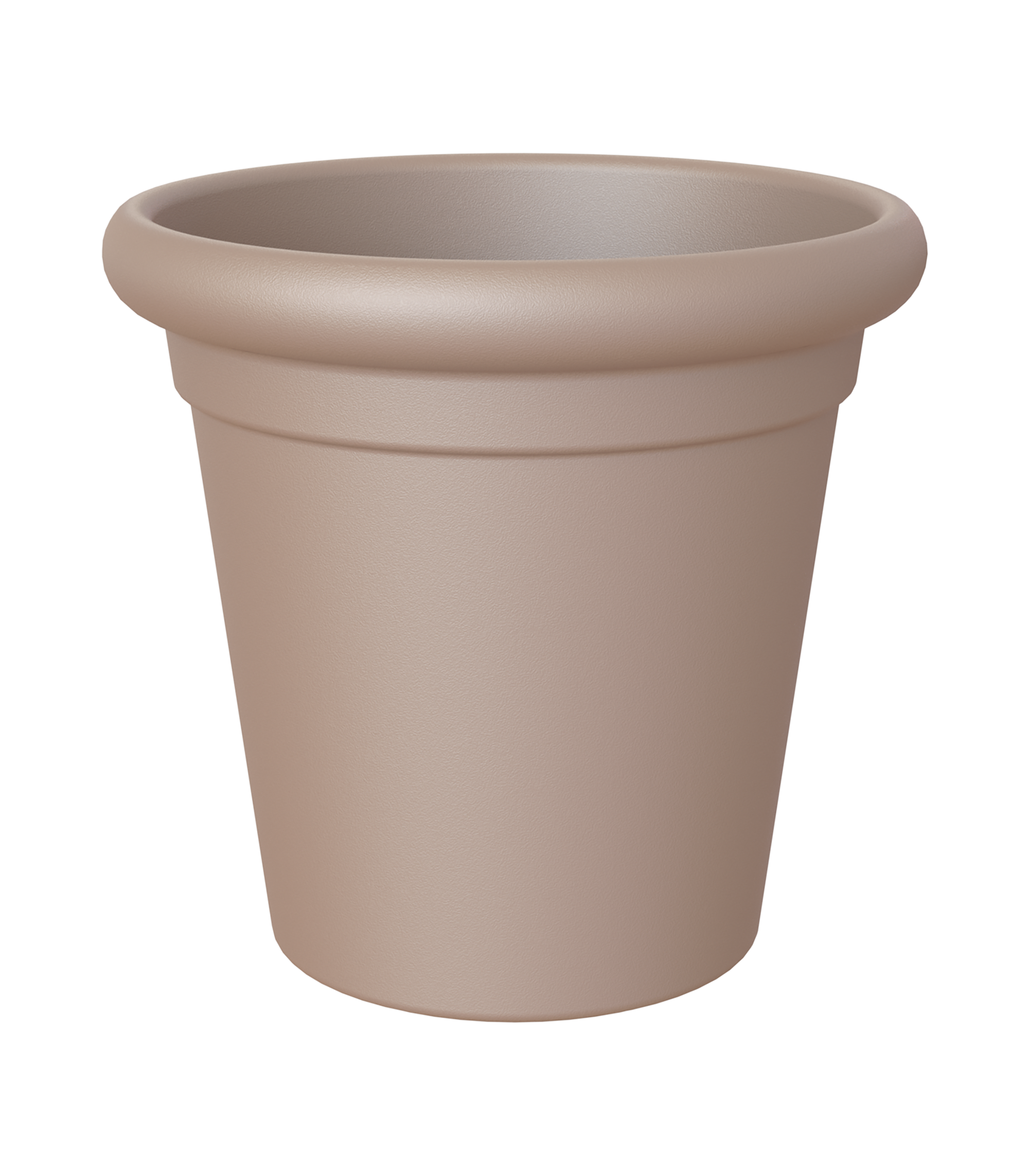 Maceta de polipropileno toscana topo ø 50 cm