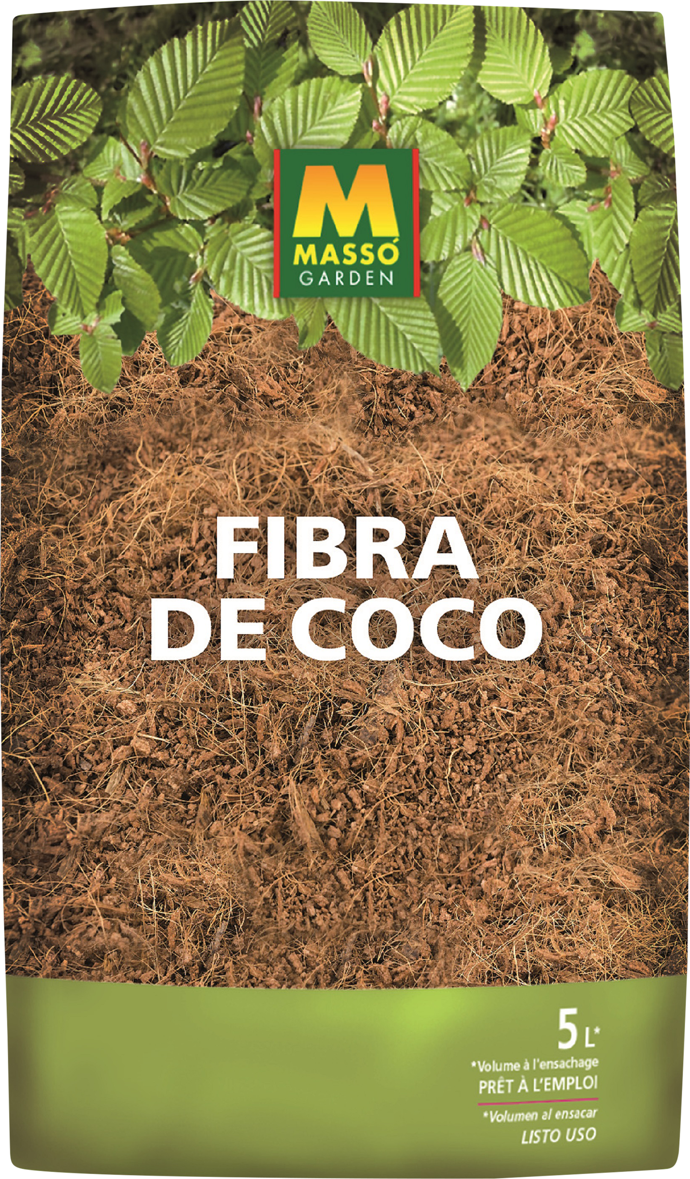 Fibra de coco massó 5l