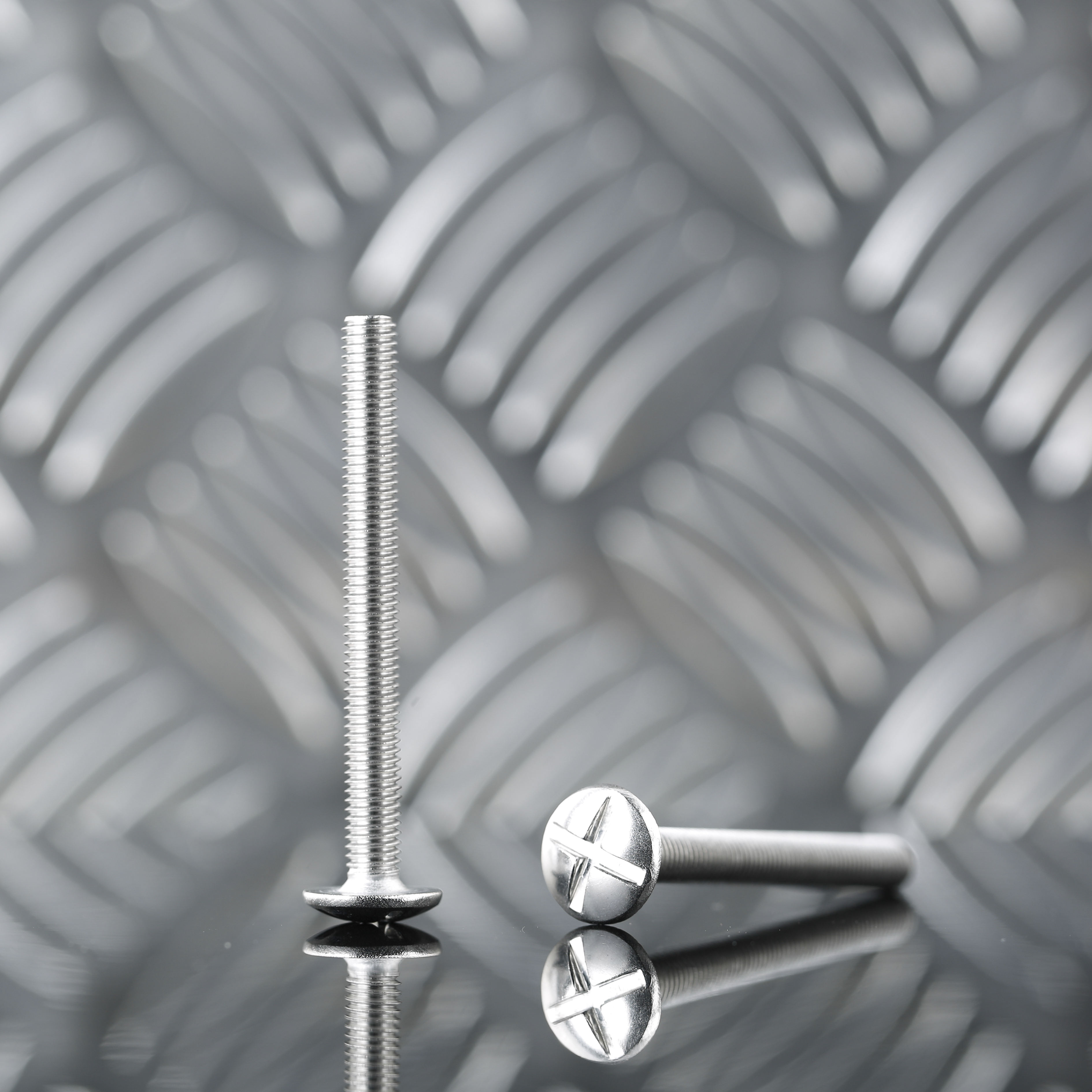 6 Tornillo de métrica cabeza redonda phillips de acero , Ø 5 x L.50 mm - 2