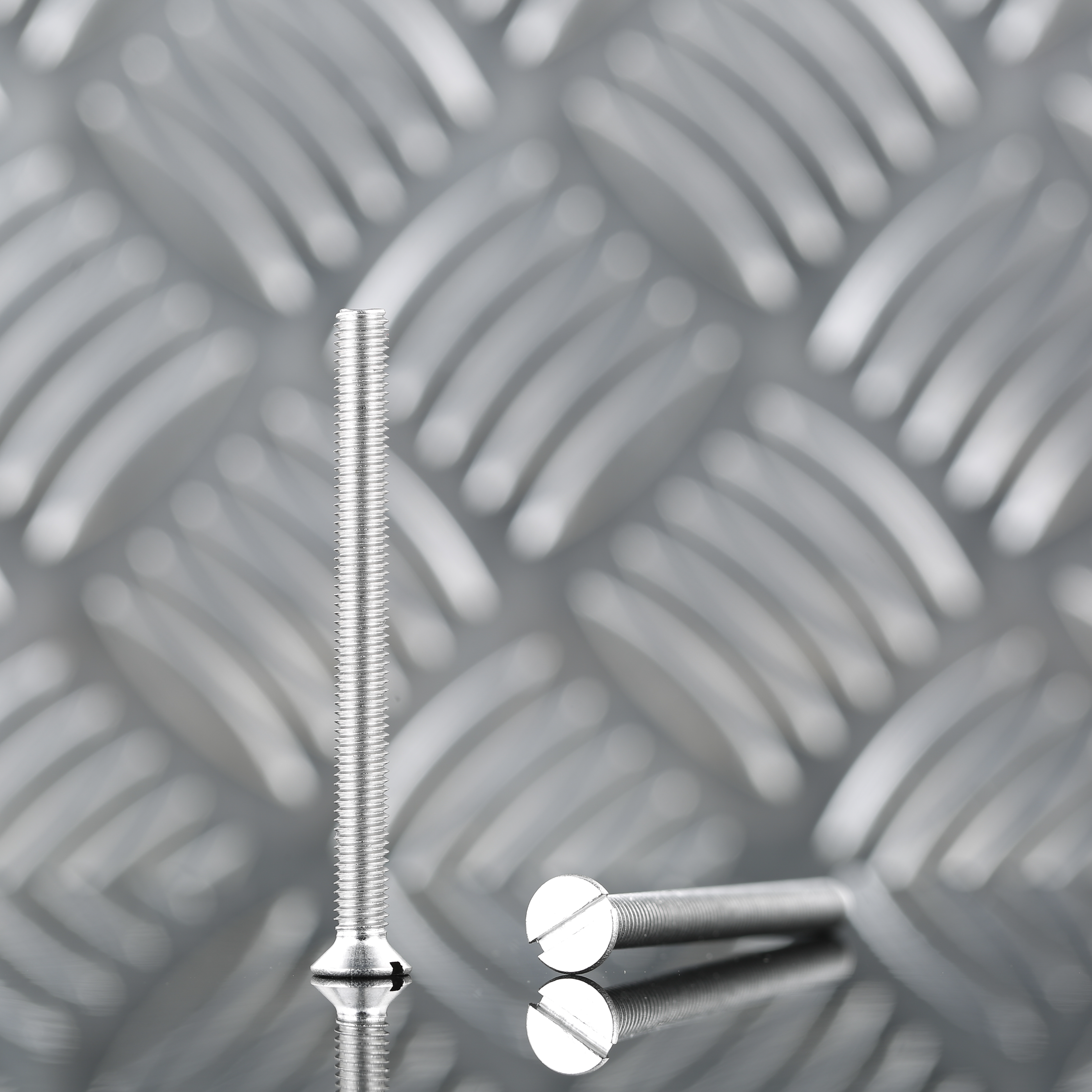 8 Tornillo de métrica cabeza plana avellanada ranurada de acero , Ø 5 x L.60 mm - 8