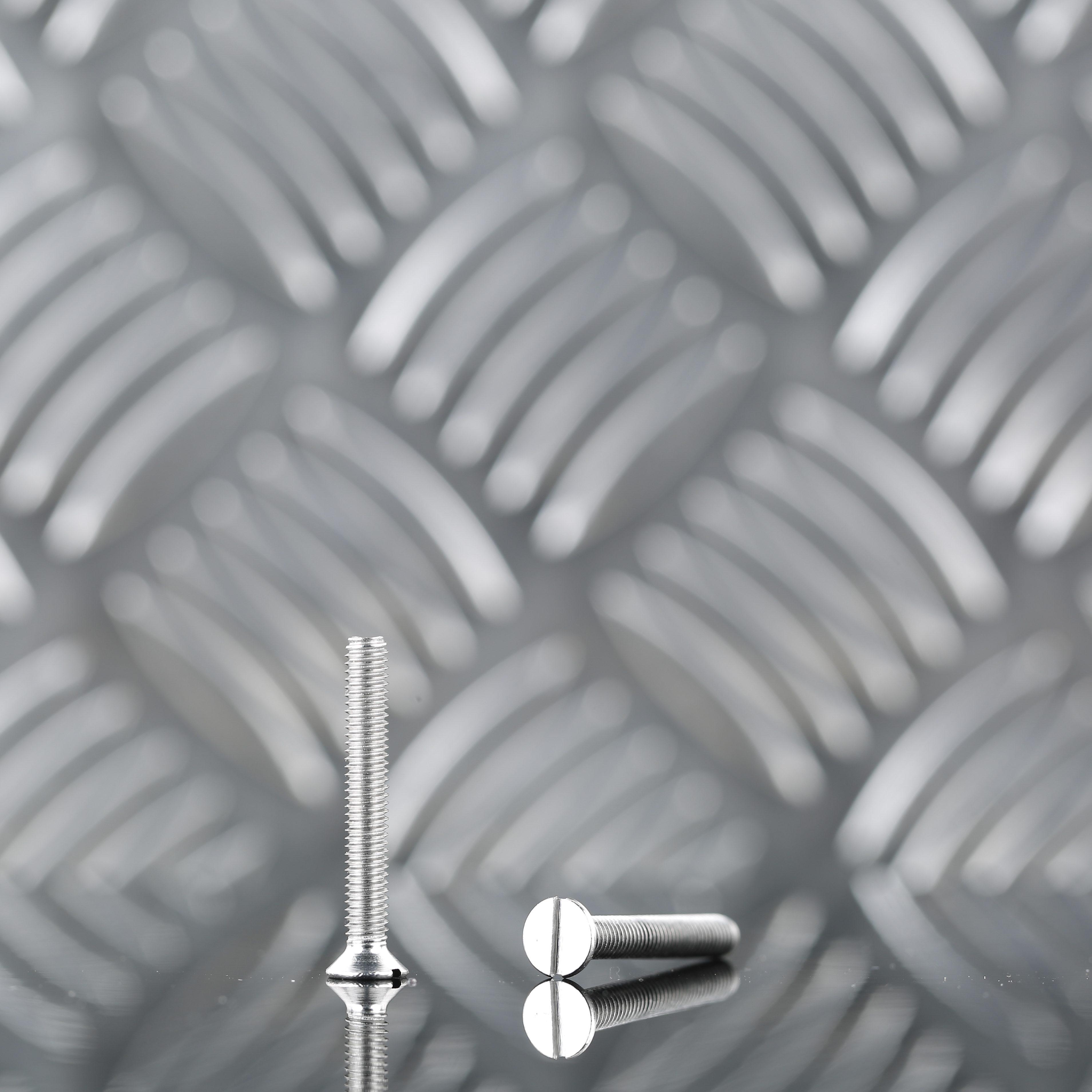 12 Tornillo de métrica cabeza plana avellanada ranurada de acero , Ø 4 x L.30 mm - 2