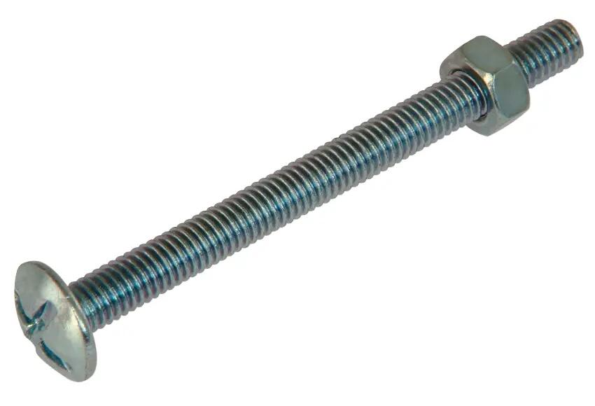 10 Tornillo de métrica cabeza redonda phillips de acero inoxidable, Ø 4 x L.50 mm - 4