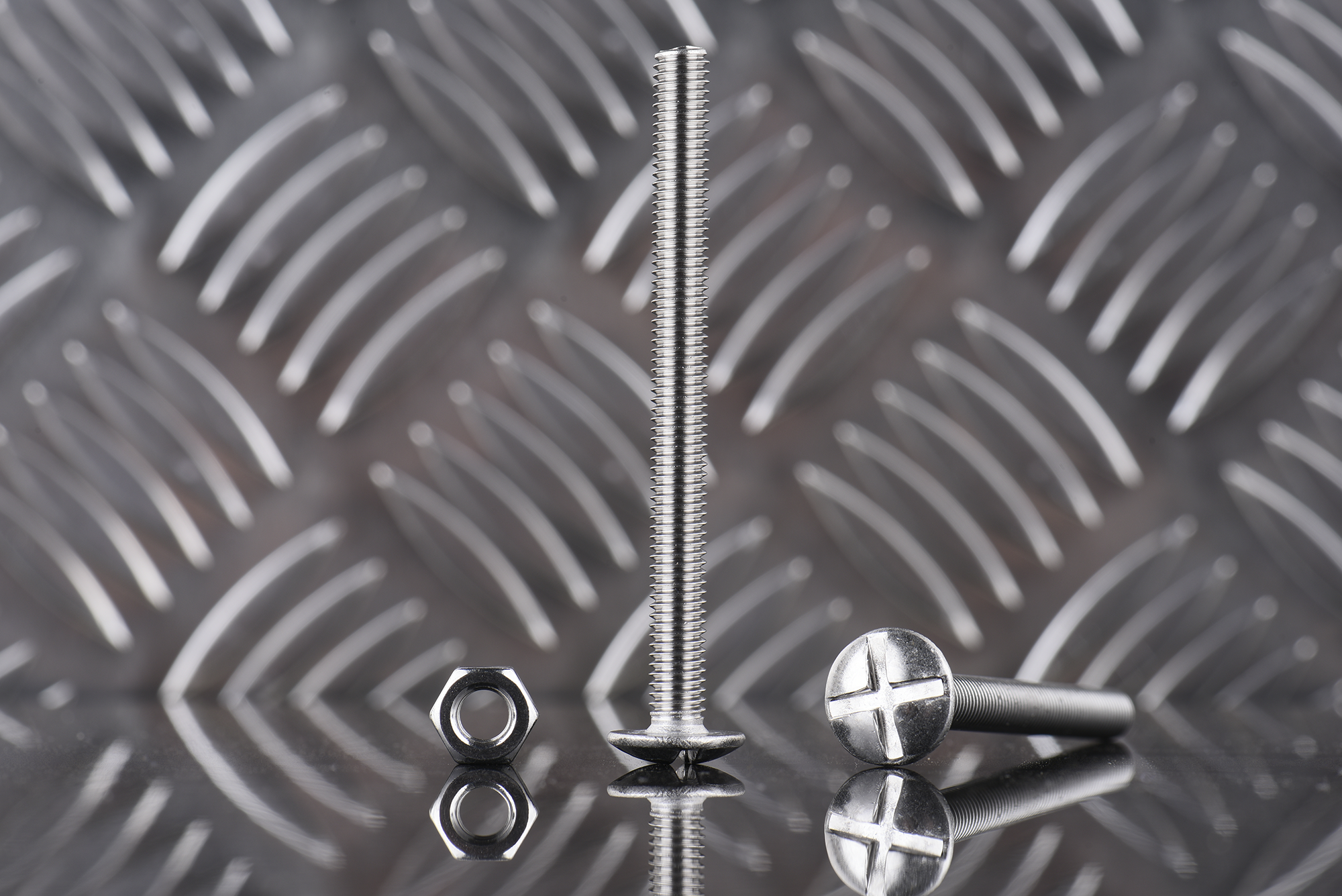 4 Tornillo de métrica cabeza redonda phillips de acero , Ø 6 x L.70 mm - 4