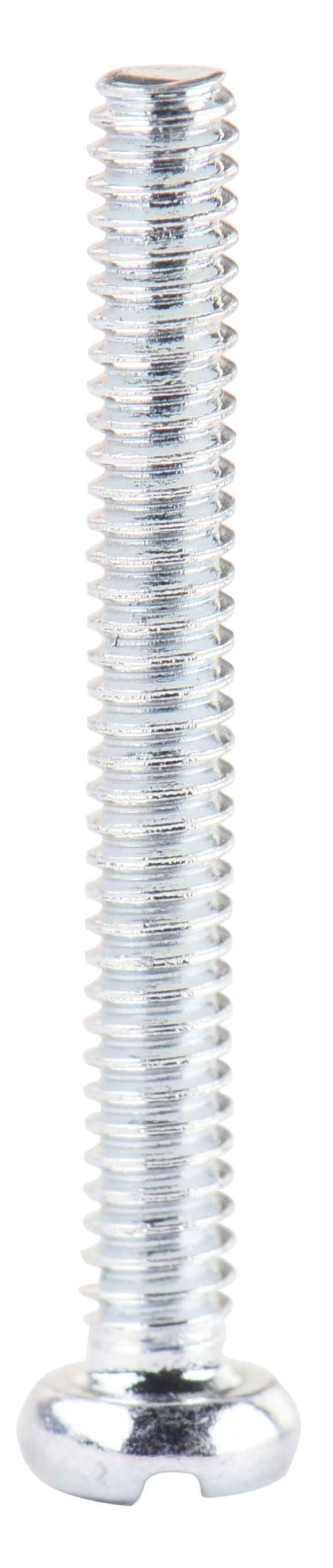 10 tornillo de métrica cabeza cilíndrica ranurada de acero , ø 1.6 x l.14 mm