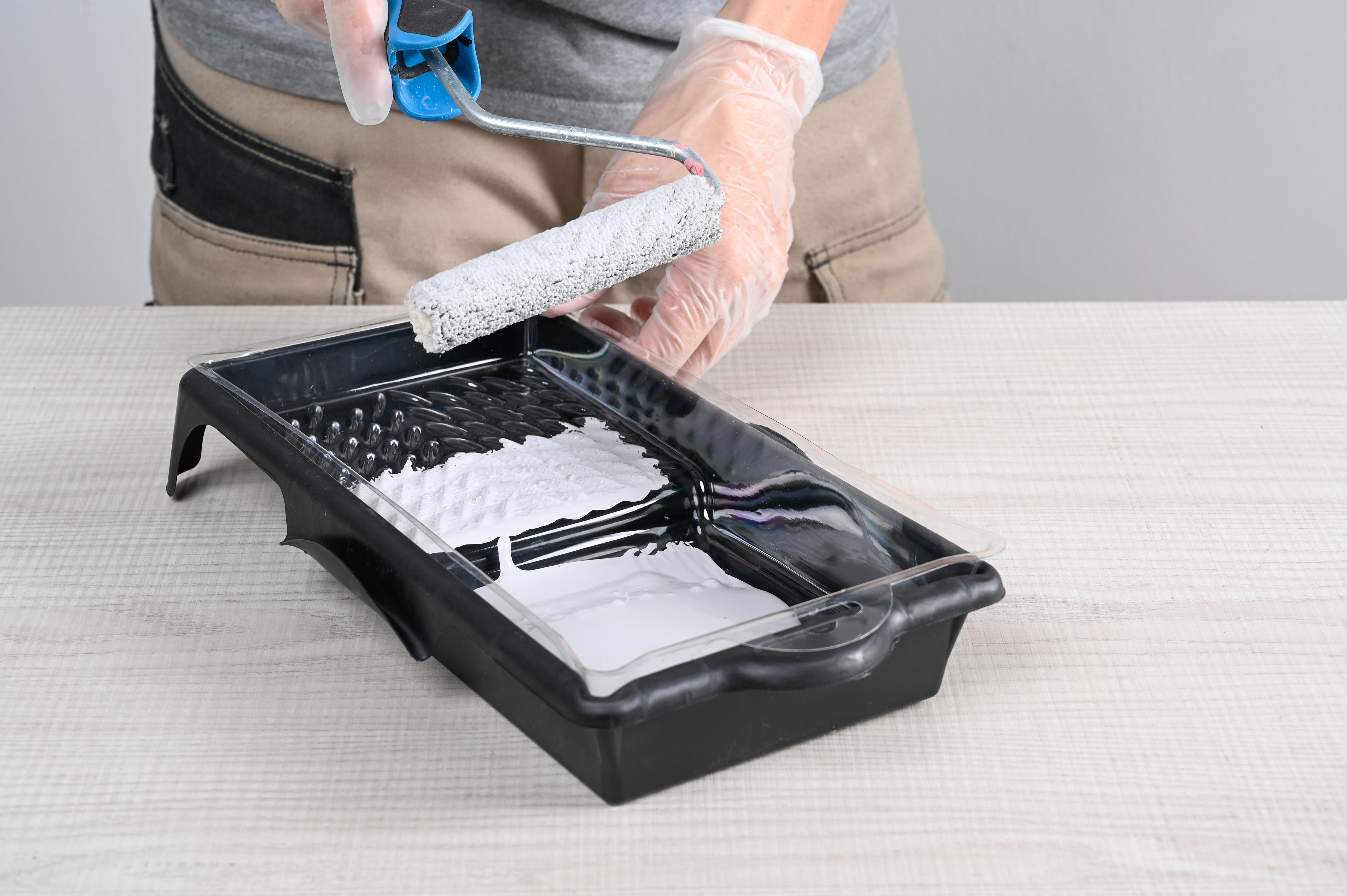 Tabuleiro DEXTER para mini rolo 110mm preto - 5