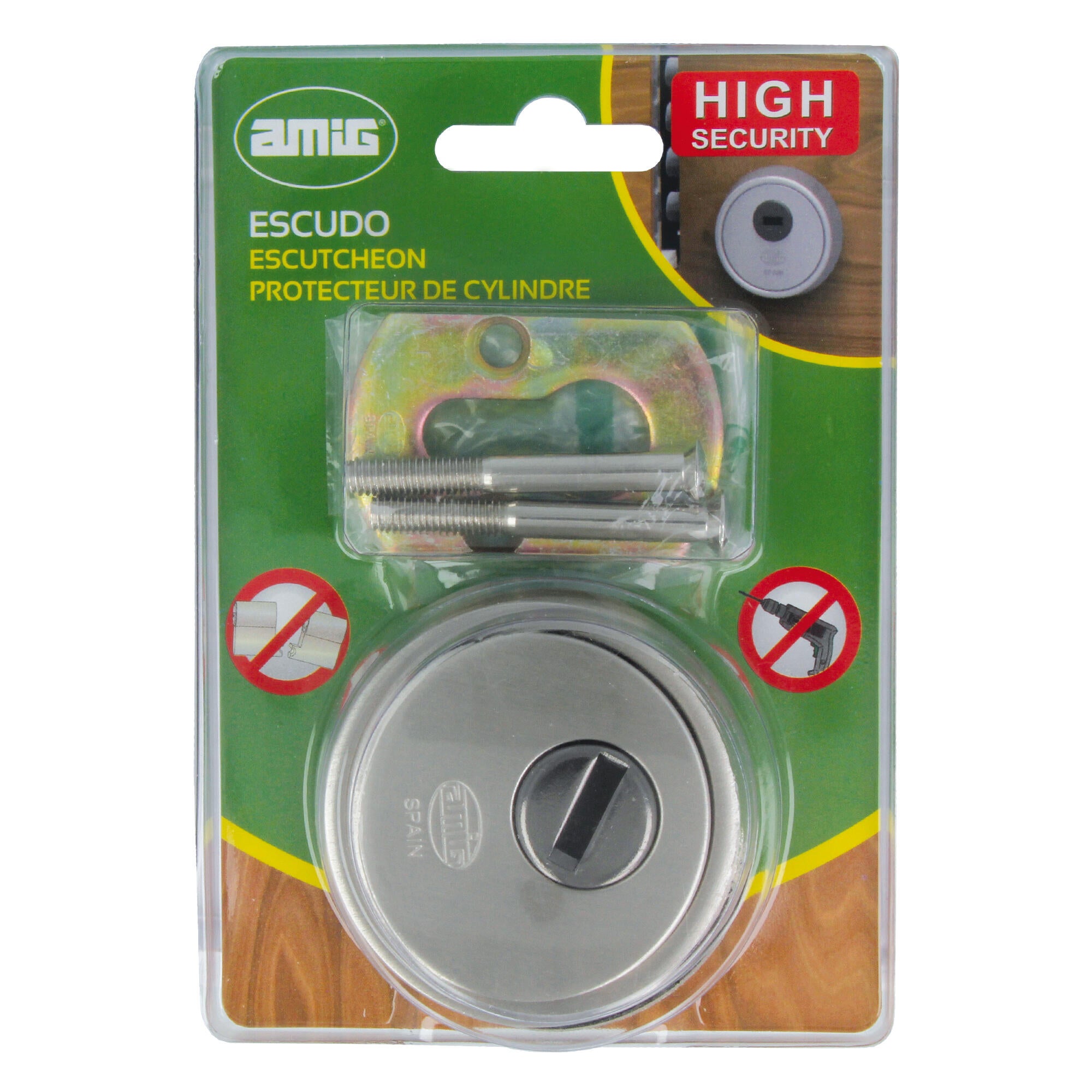 Espelho de segurança AMIG 30 CROMADO MATE - 2