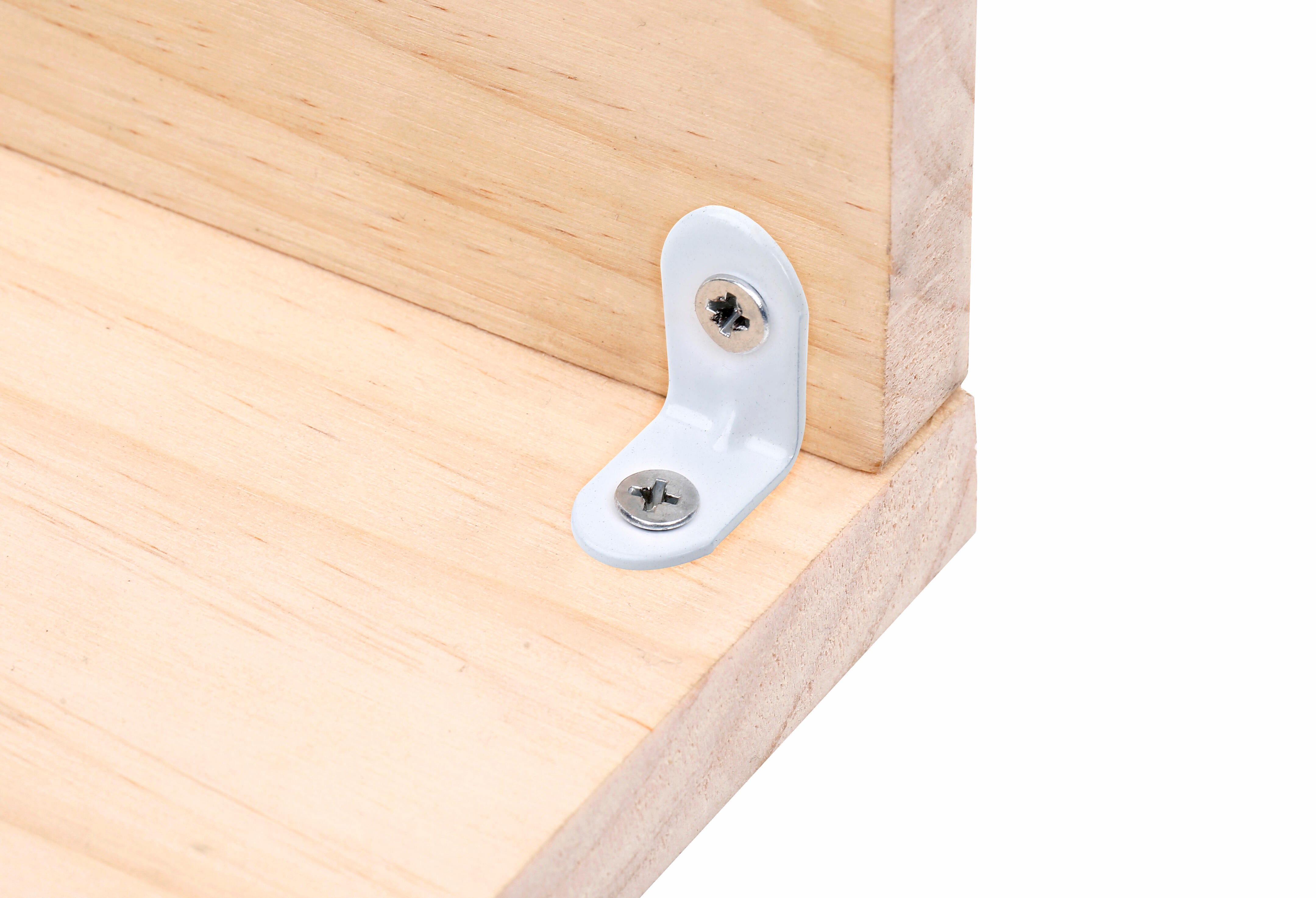 Esquadro angular AÇO BRANCO 20X20MM - 3