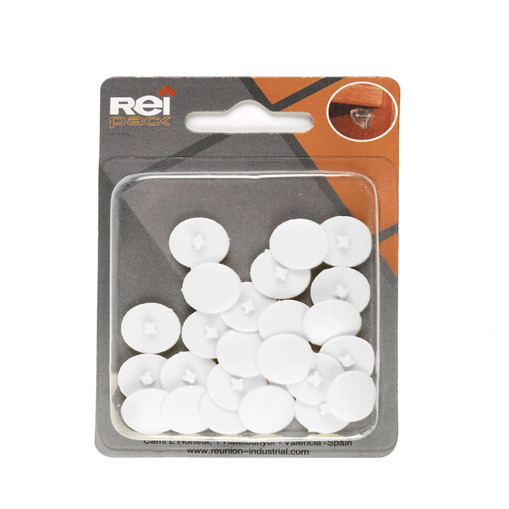25 embellecedor para tornillos melamina de 12x12 mm