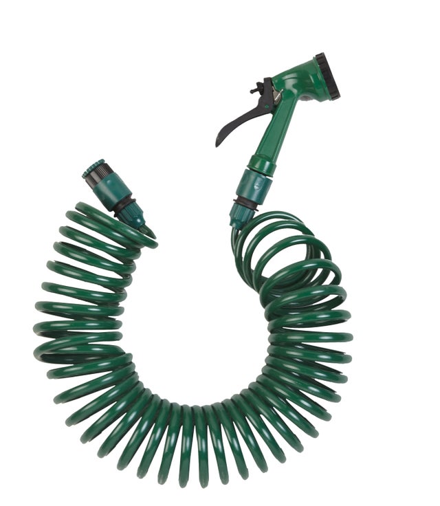 Manguera equipada  de pvc de 9mm de ø y 10m de L.